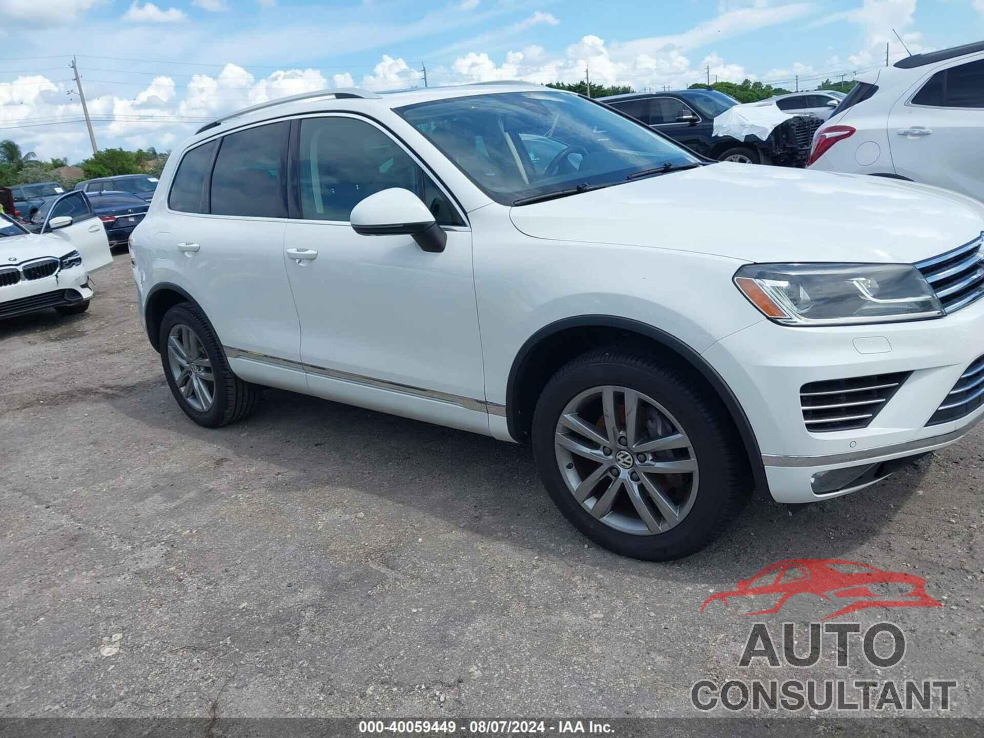 VOLKSWAGEN TOUAREG 2016 - WVGEF9BP8GD010163