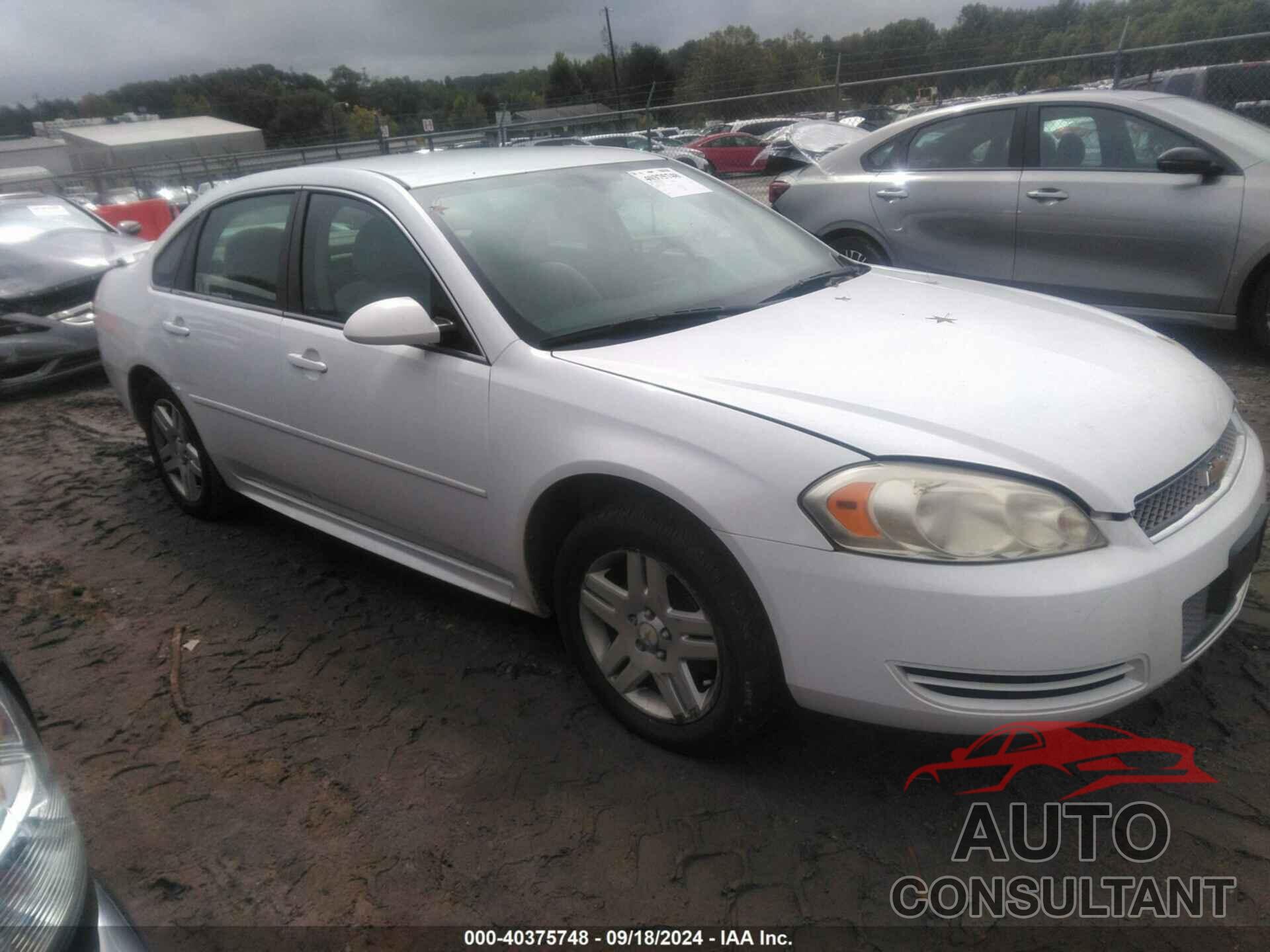 CHEVROLET IMPALA 2013 - 2G1WB5E32D1180427