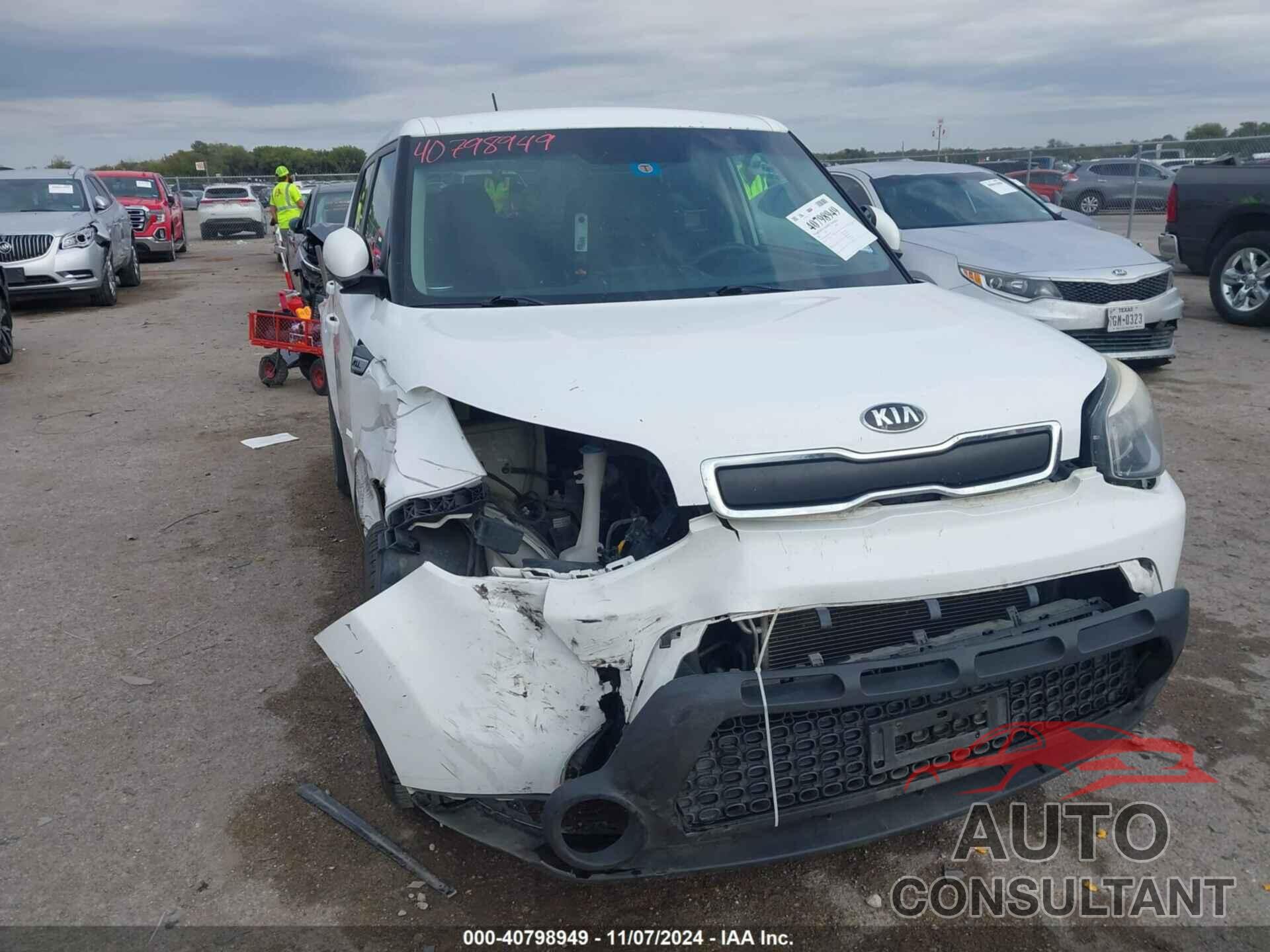 KIA SOUL 2015 - KNDJN2A25F7121091