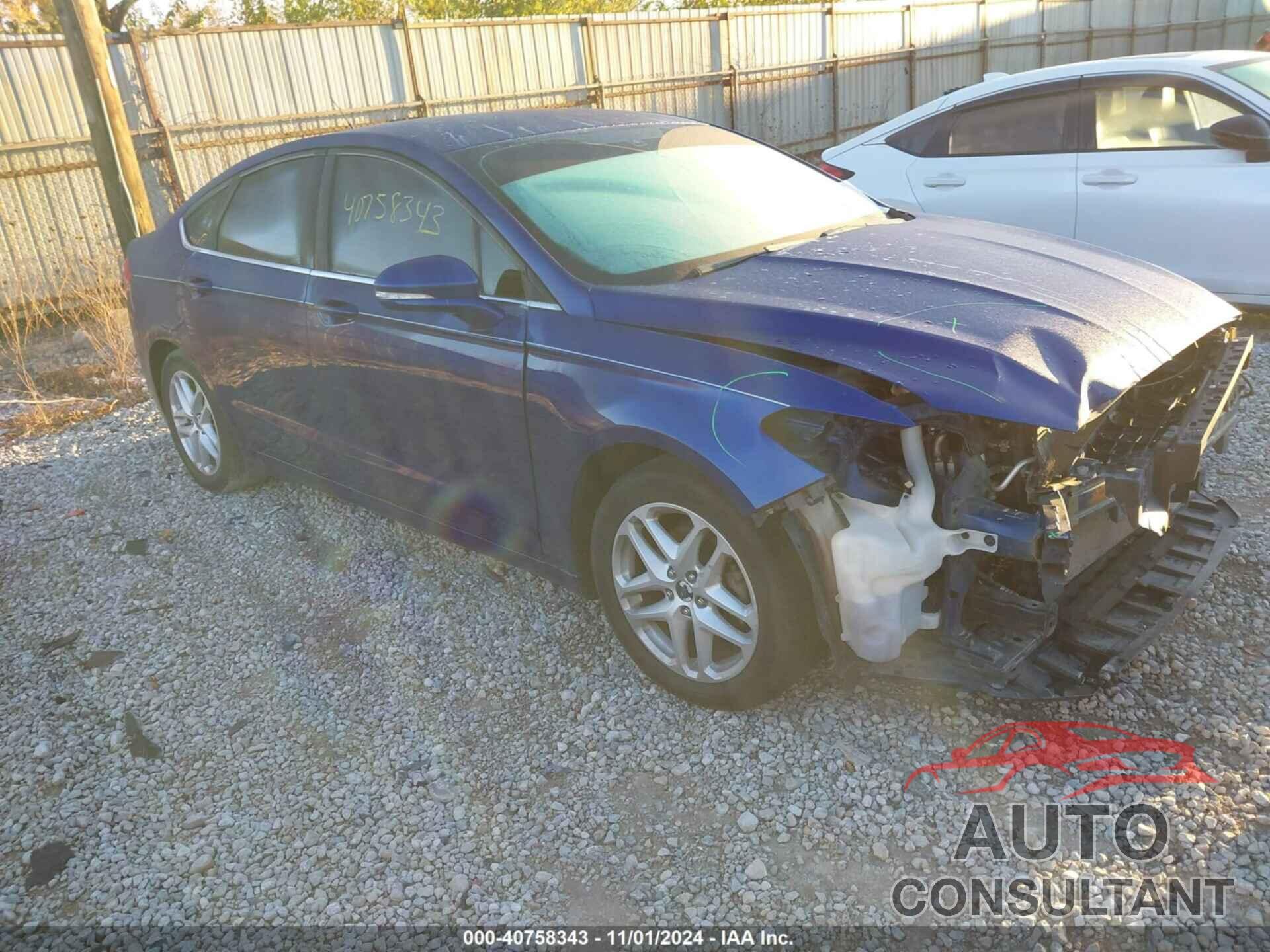 FORD FUSION 2016 - 3FA6P0H75GR380086