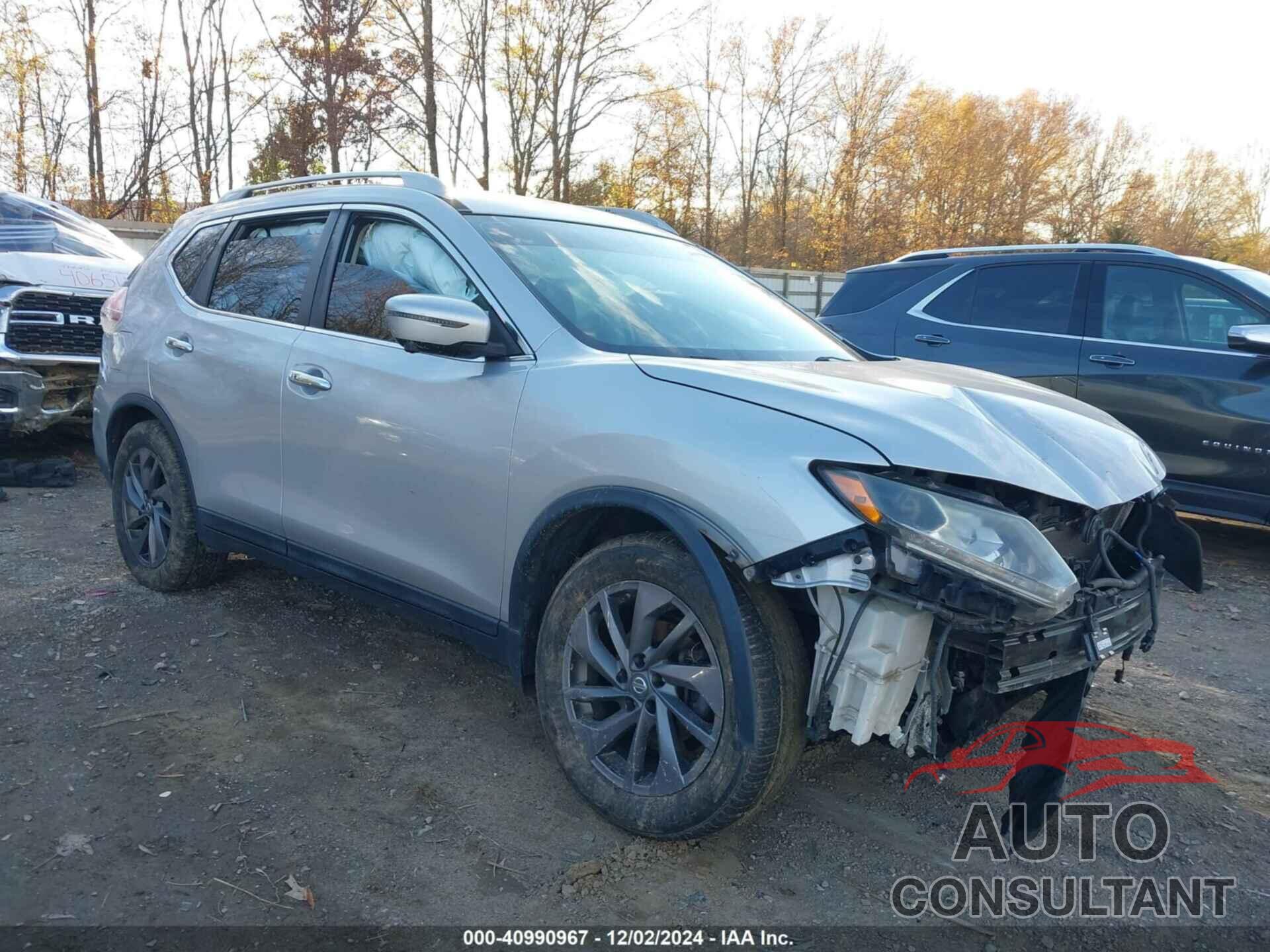 NISSAN ROGUE 2016 - 5N1AT2MT2GC763167