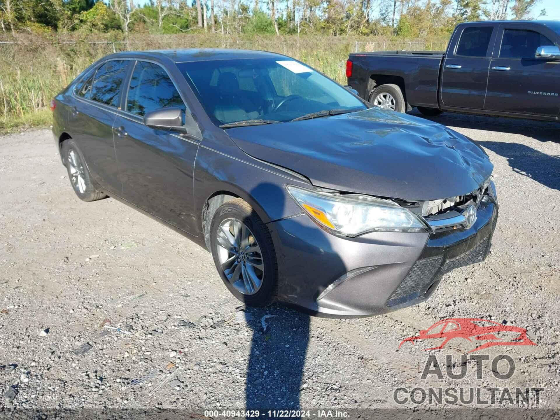 TOYOTA CAMRY 2016 - 4T1BF1FK0GU134768