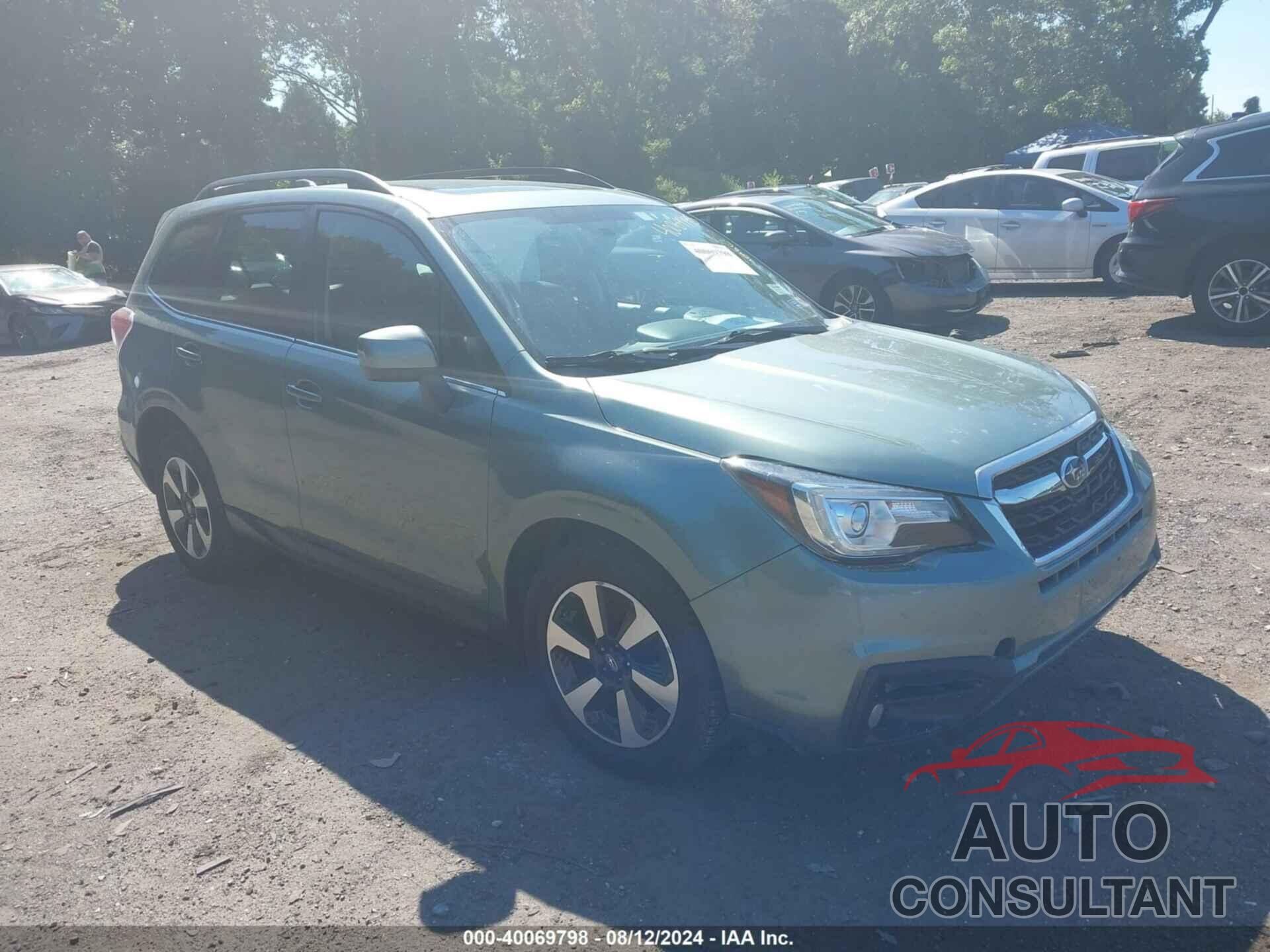 SUBARU FORESTER 2018 - JF2SJARC1JH476254