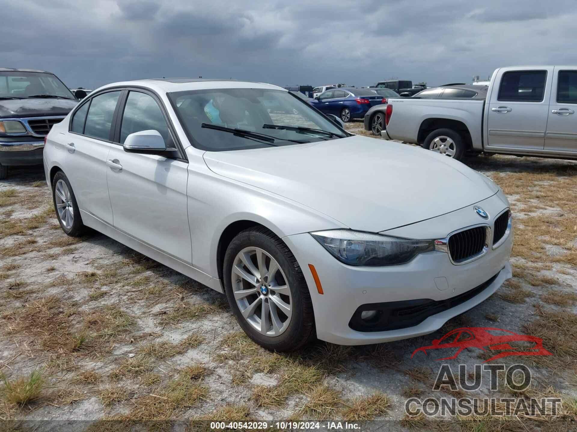 BMW 320I 2016 - WBA8E1G53GNU11799