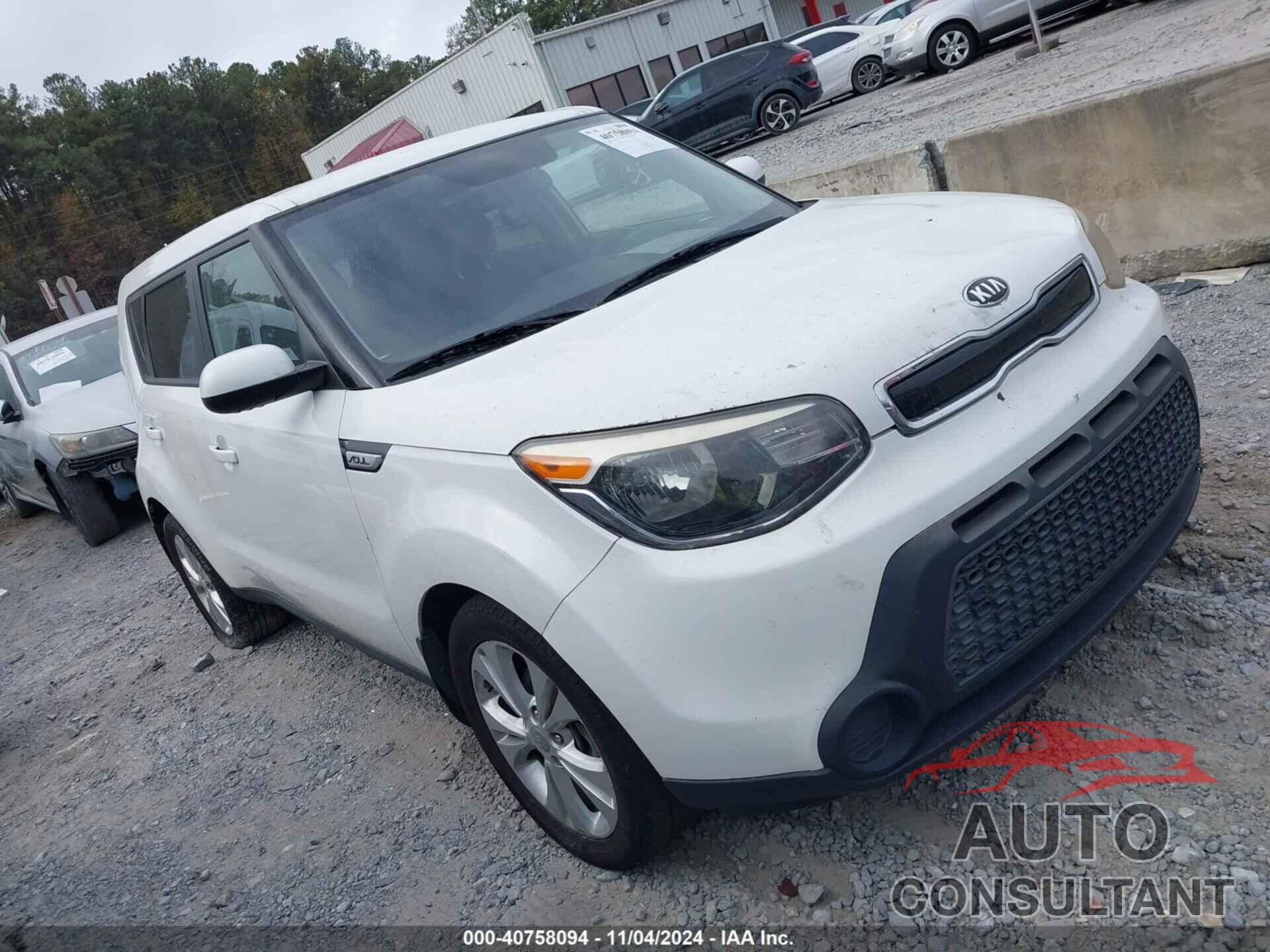 KIA SOUL 2015 - KNDJP3A57F7227813