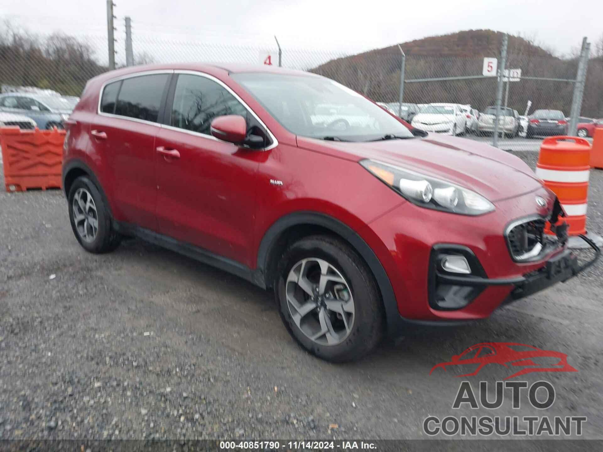 KIA SPORTAGE 2020 - KNDPMCAC4L7814337