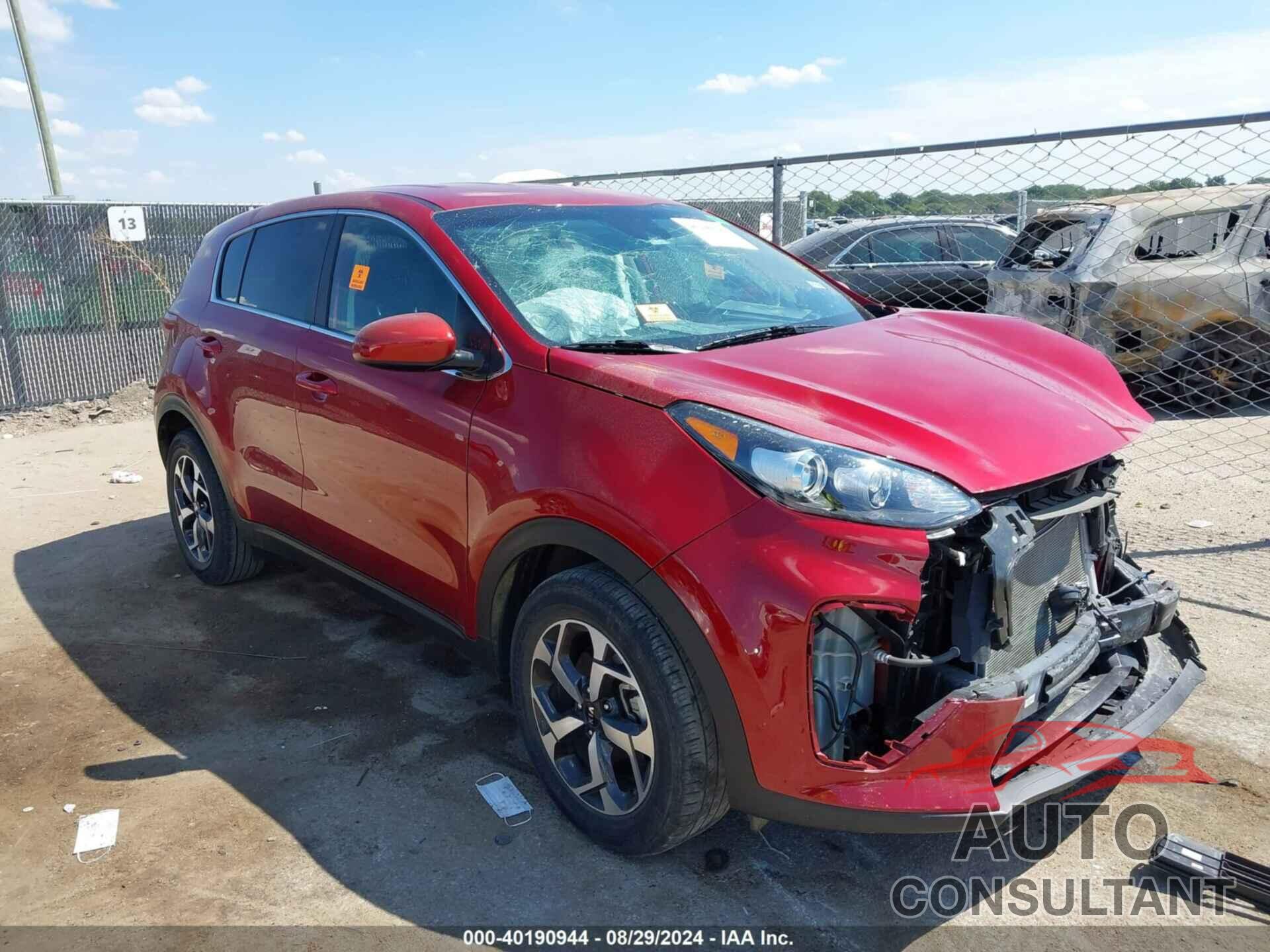 KIA SPORTAGE 2020 - KNDPM3AC1L7821004