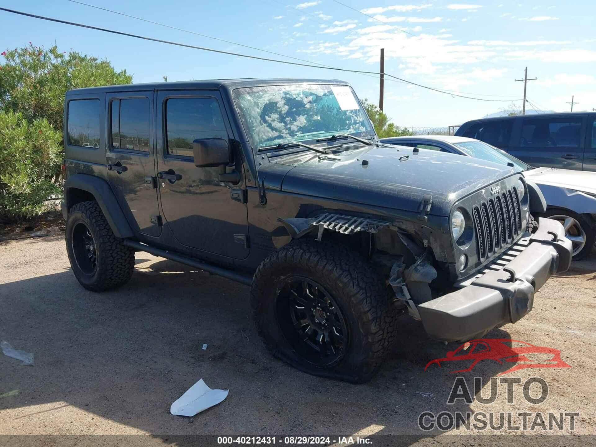 JEEP WRANGLER UNLIMITED 2016 - 1C4BJWDG8GL270554
