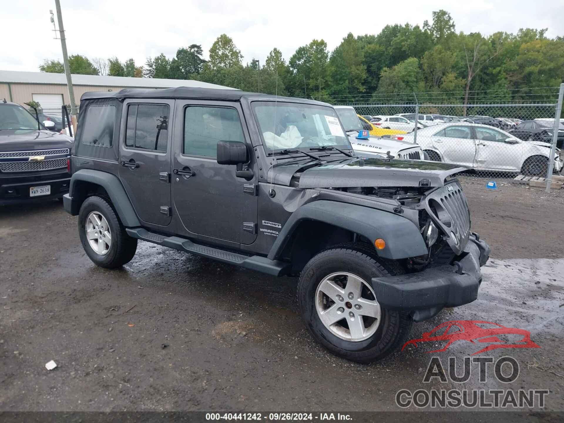 JEEP WRANGLER UNLIMITED 2017 - 1C4HJWDG2HL545623