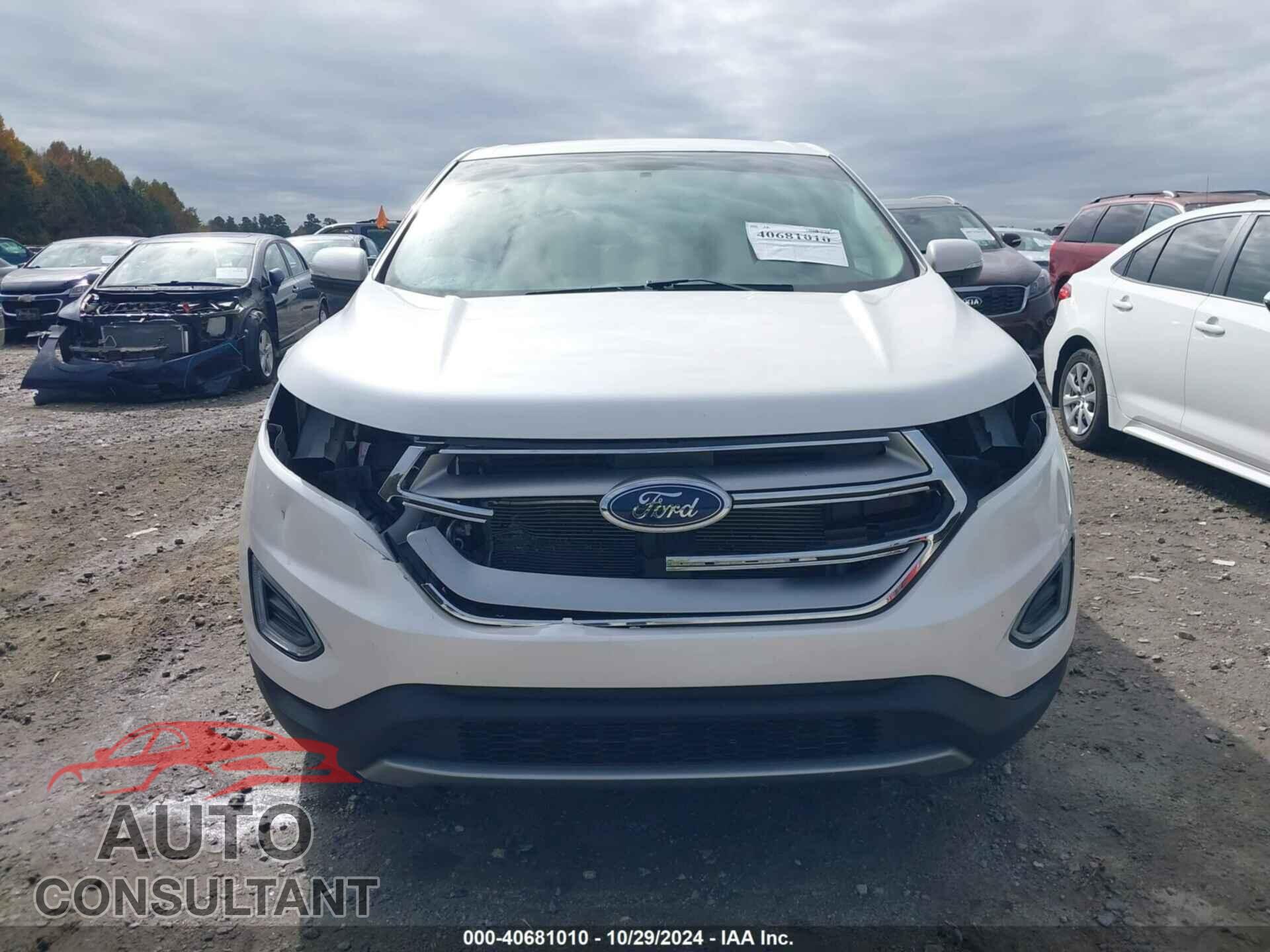FORD EDGE 2015 - 2FMTK3J85FBB02202