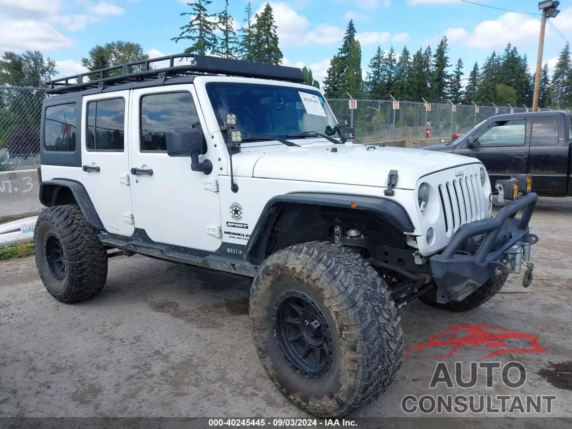 JEEP WRANGLER UNLIMITED 2016 - 1C4BJWDG2GL301166