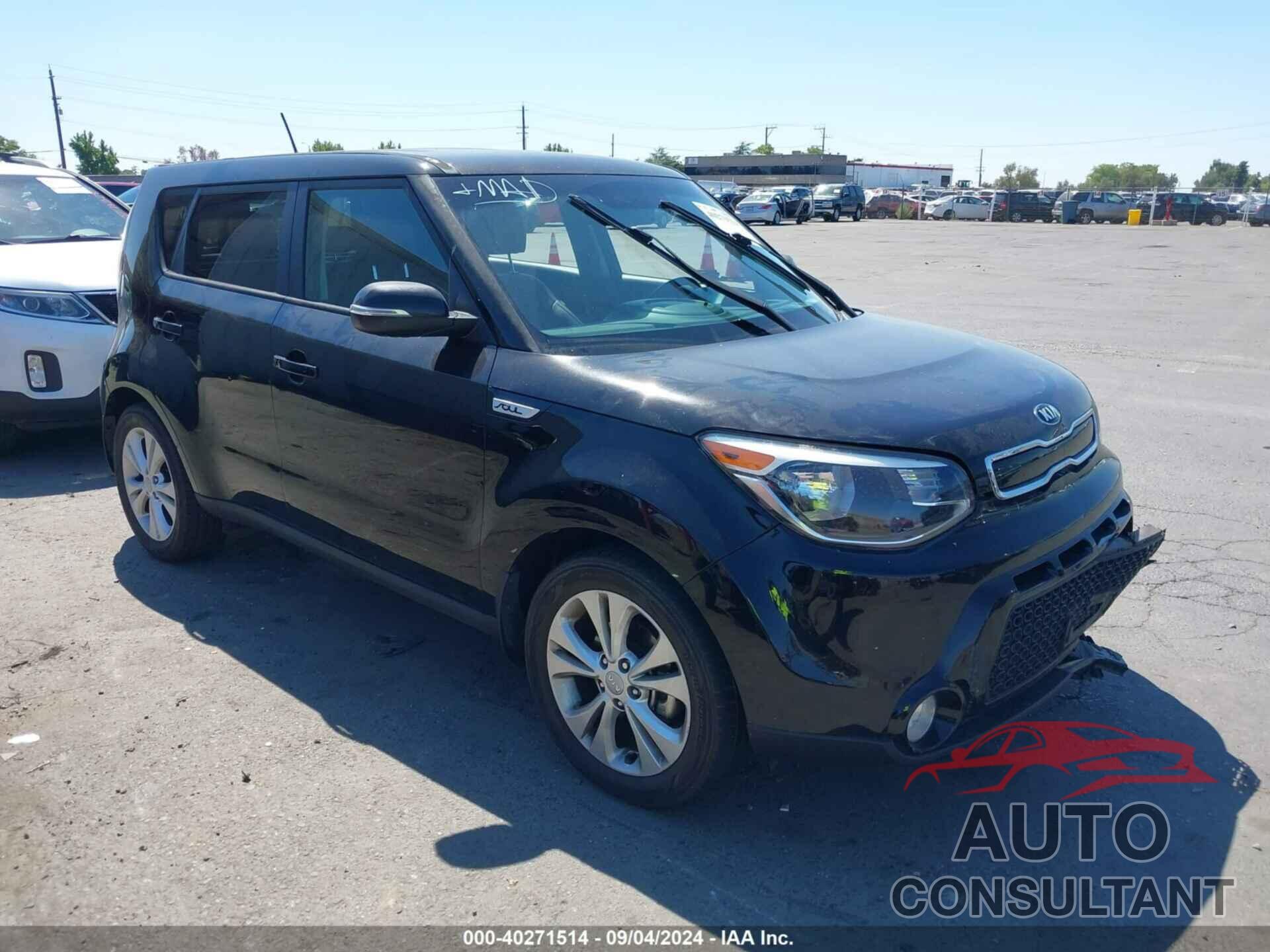 KIA SOUL 2016 - KNDJX3A53G7292515