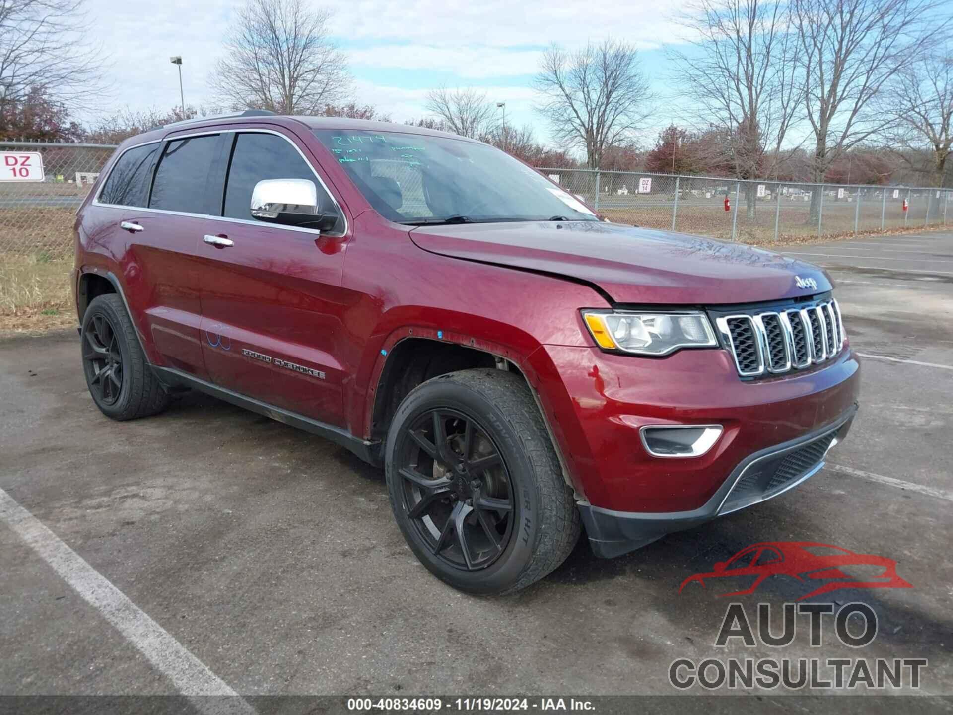 JEEP GRAND CHEROKEE 2017 - 1C4RJFBG4HC807682