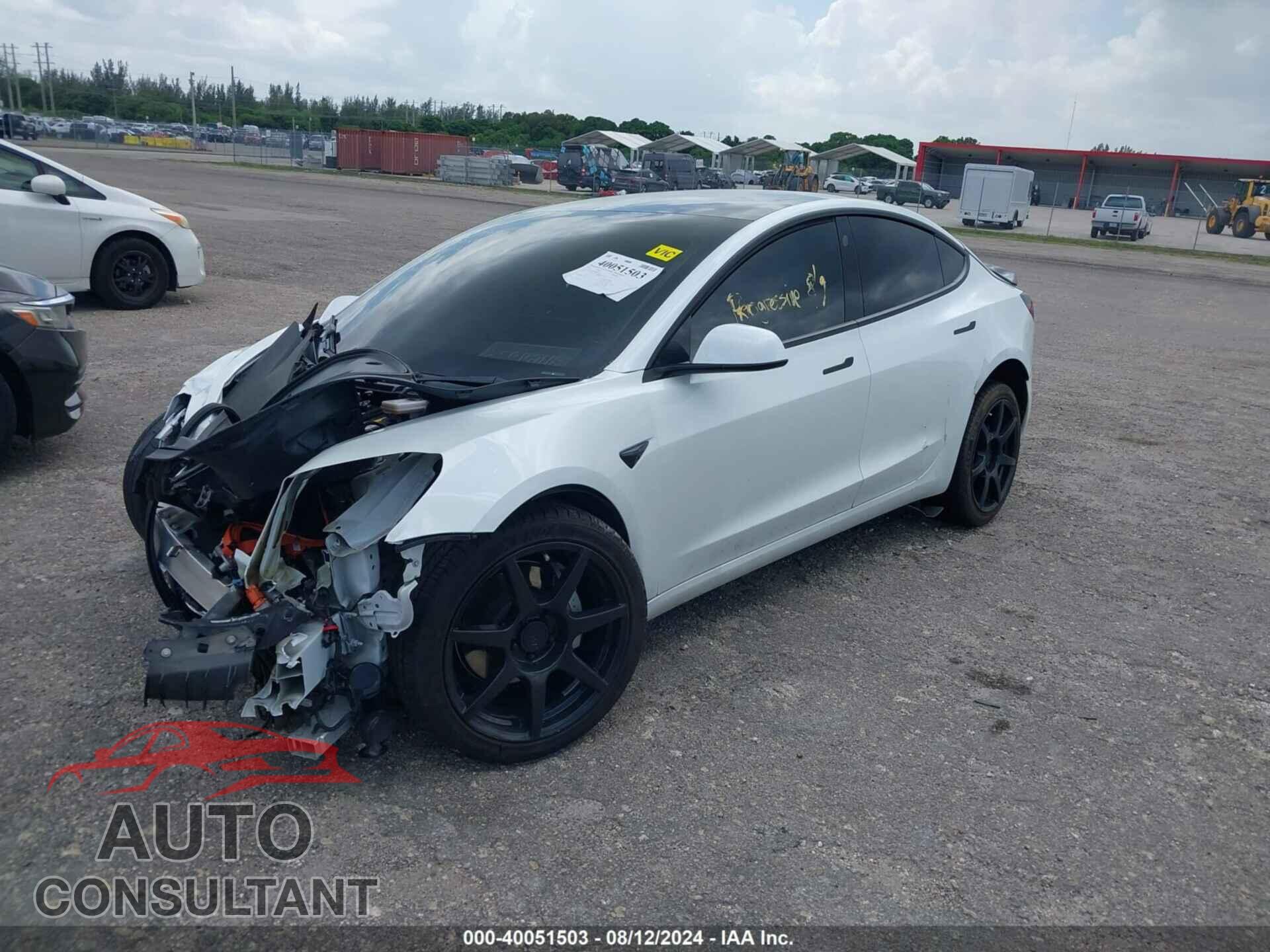 TESLA MODEL 3 2021 - 5YJ3E1EB8MF872819