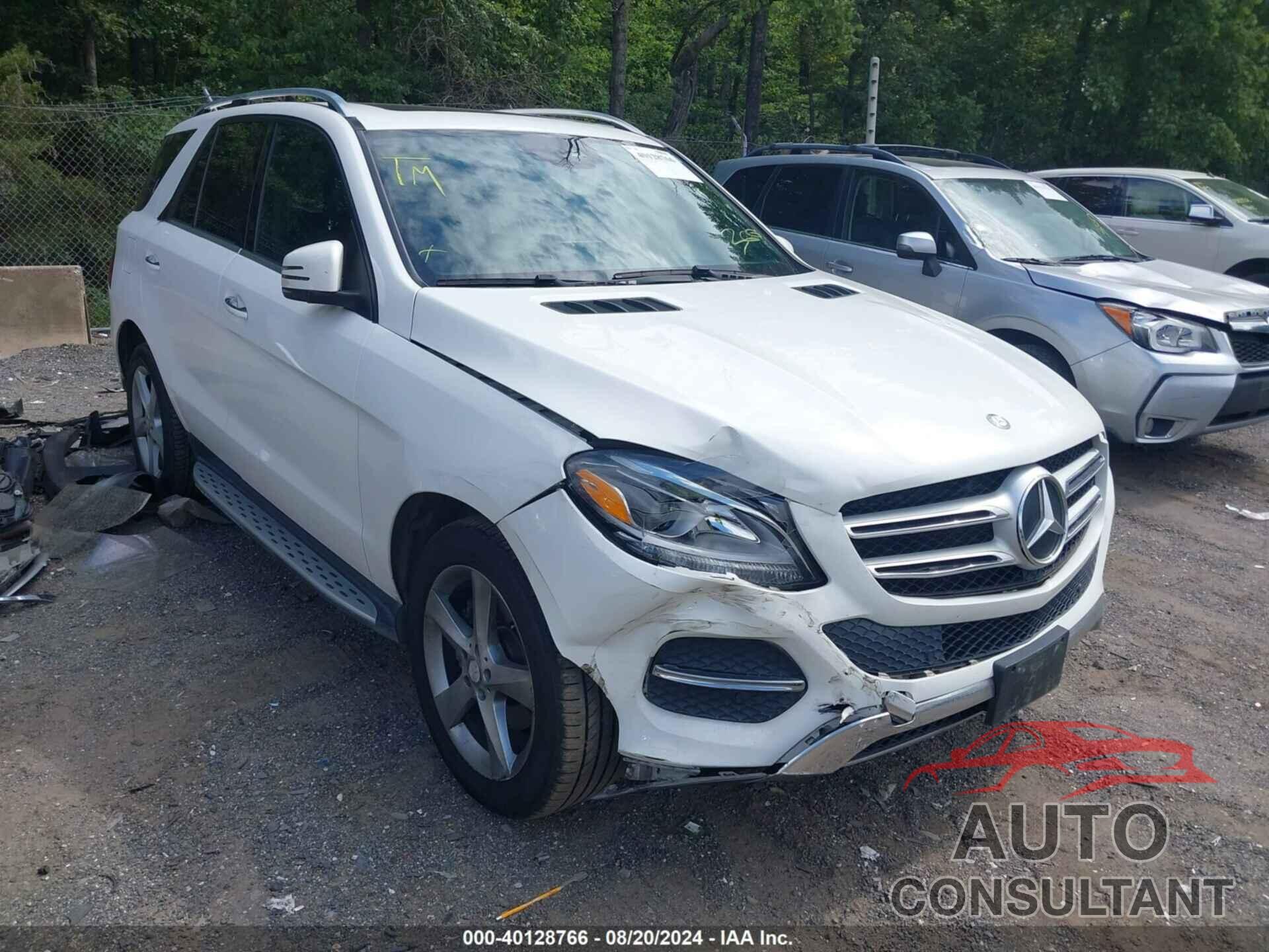 MERCEDES-BENZ GLE 350 2016 - 4JGDA5HB7GA771427