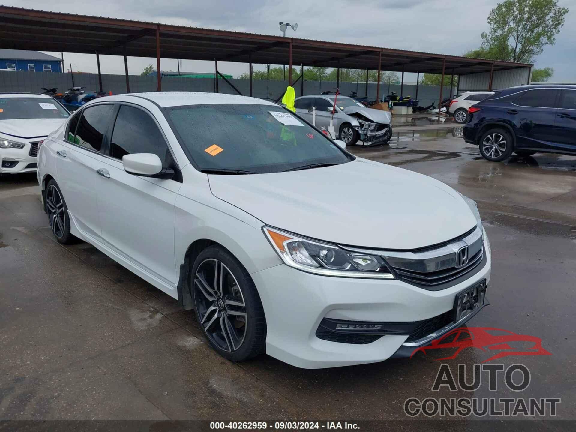 HONDA ACCORD 2017 - 1HGCR2F10HA009433