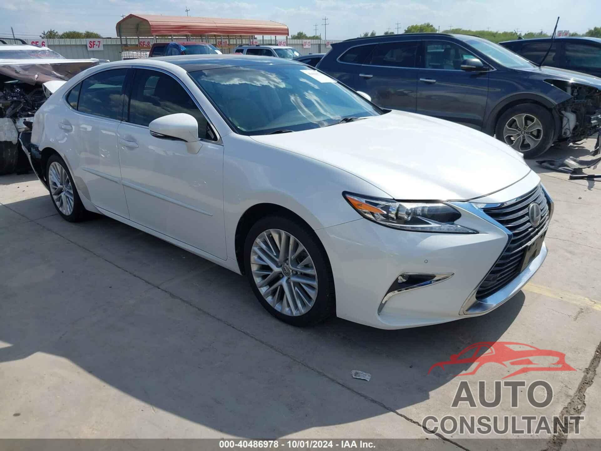 LEXUS ES 350 2016 - JTHBK1GG0G2225558