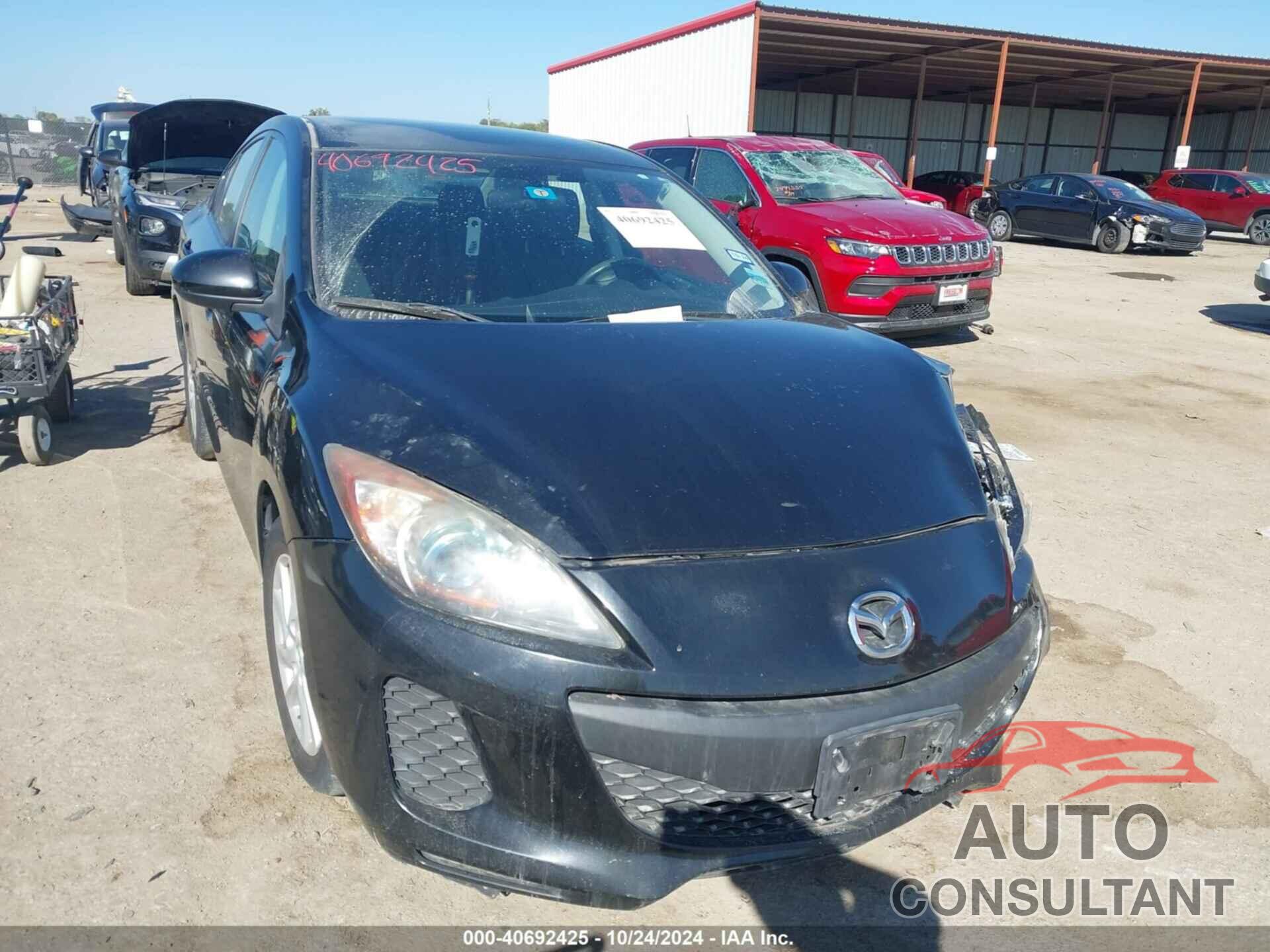 MAZDA MAZDA3 2012 - JM1BL1V79C1672519