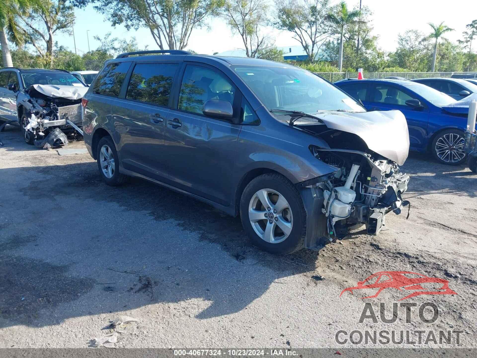 TOYOTA SIENNA 2020 - 5TDKZ3DC2LS076504