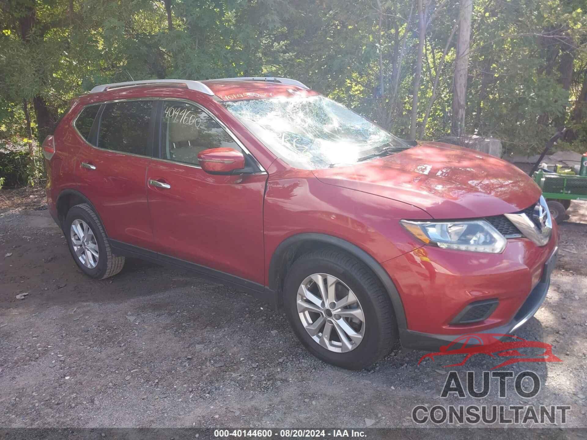 NISSAN ROGUE 2016 - KNMAT2MV8GP713646