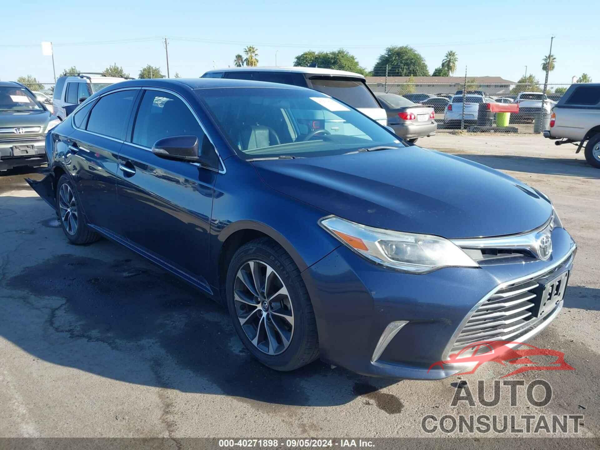 TOYOTA AVALON 2016 - 4T1BK1EB4GU237897