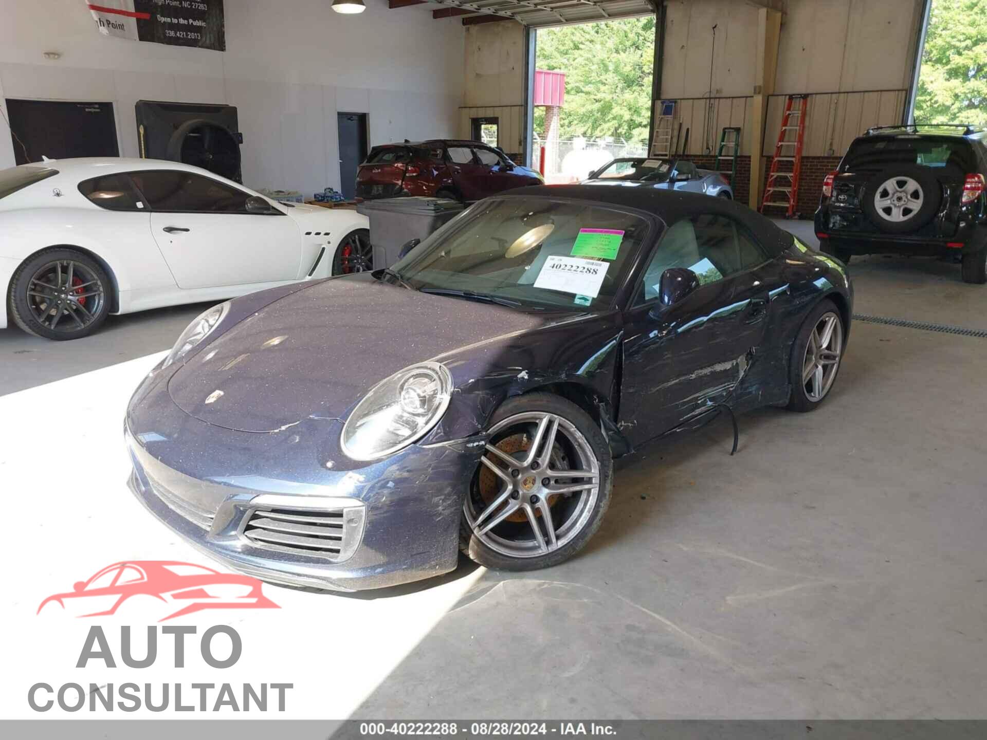 PORSCHE 911 2017 - WP0CA2A96HS142372