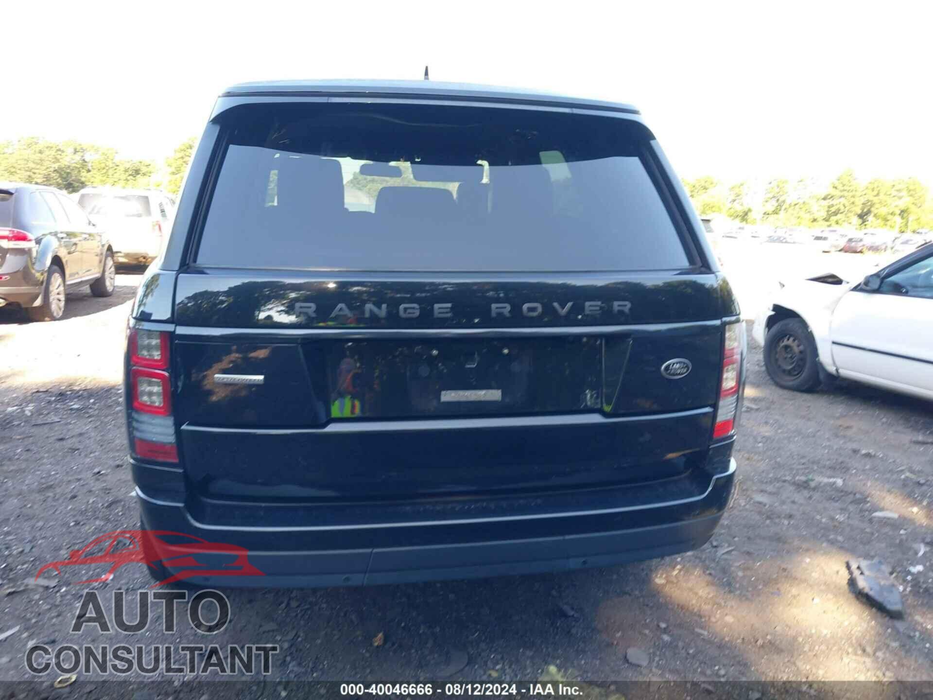 LAND ROVER RANGE ROVER 2016 - SALGS2EF8GA286937