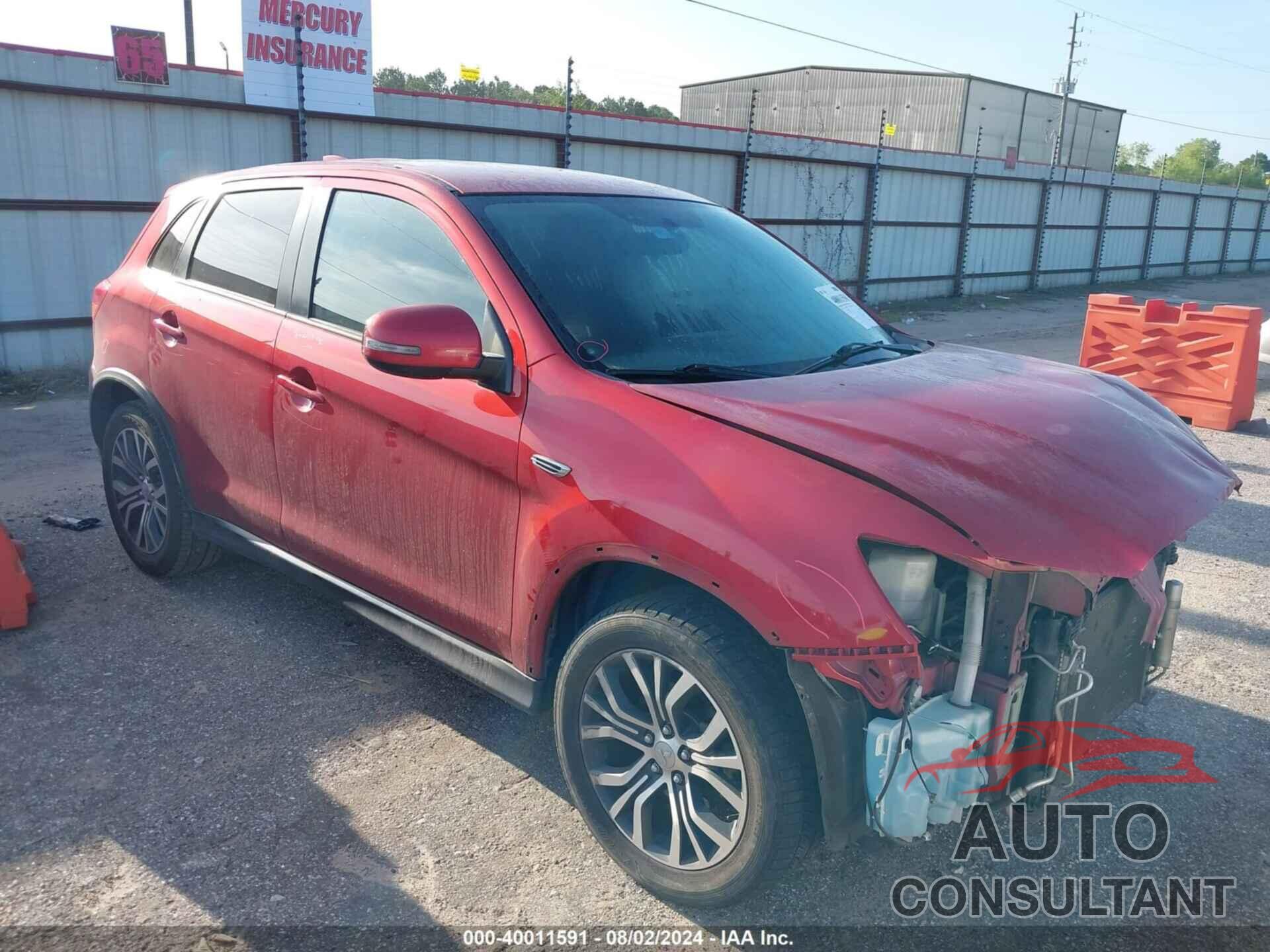 MITSUBISHI OUTLANDER SPORT 2018 - JA4AP3AU0JZ033512