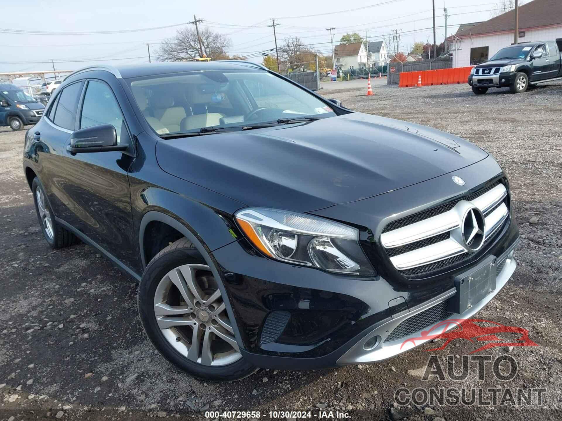 MERCEDES-BENZ GLA 250 2015 - WDCTG4GB4FJ096834
