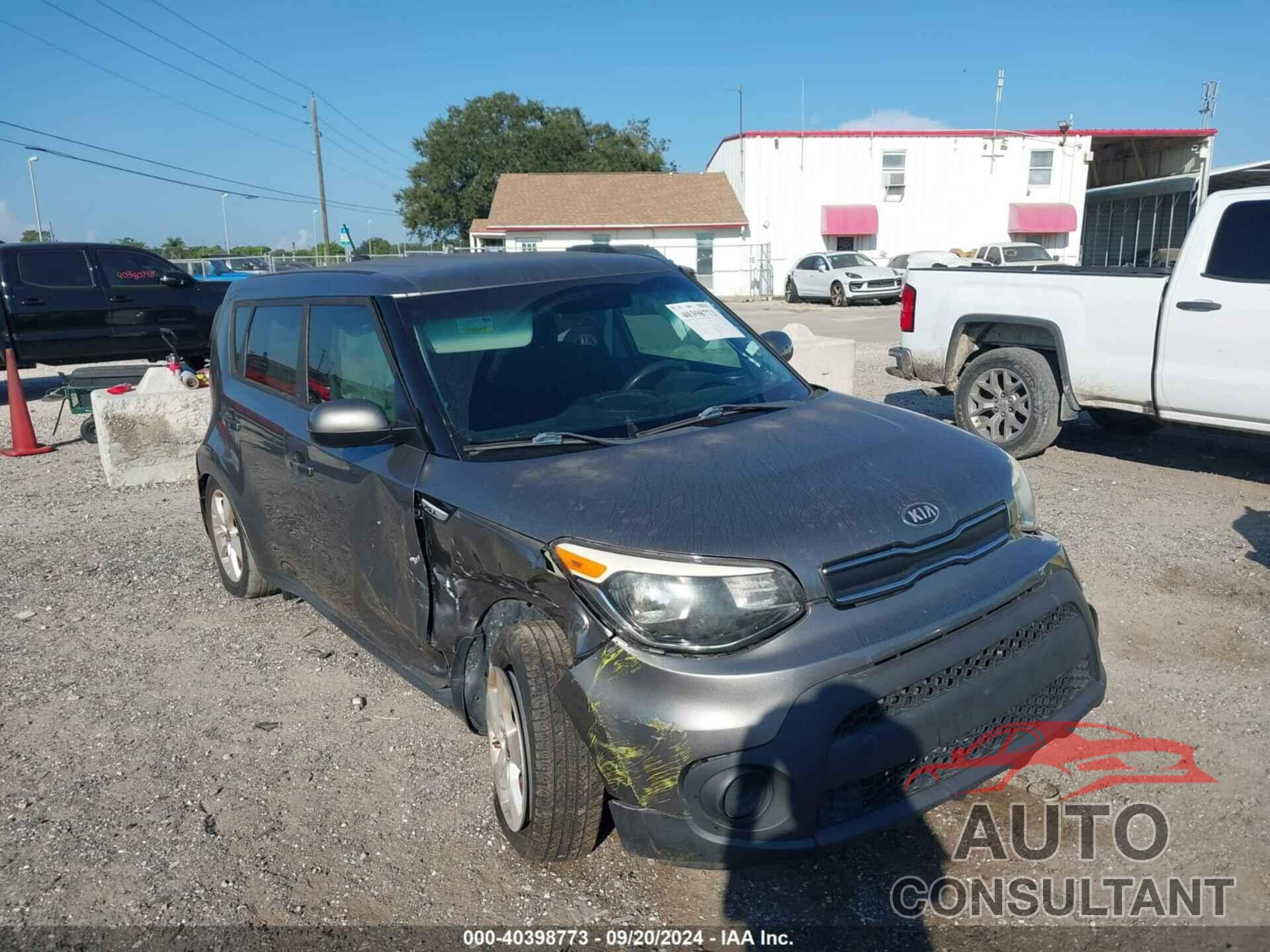 KIA SOUL 2018 - KNDJN2A29J7507179