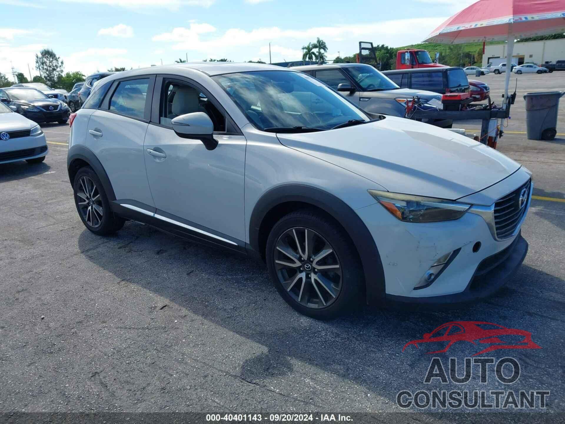 MAZDA CX-3 2017 - JM1DKDD75H0141622