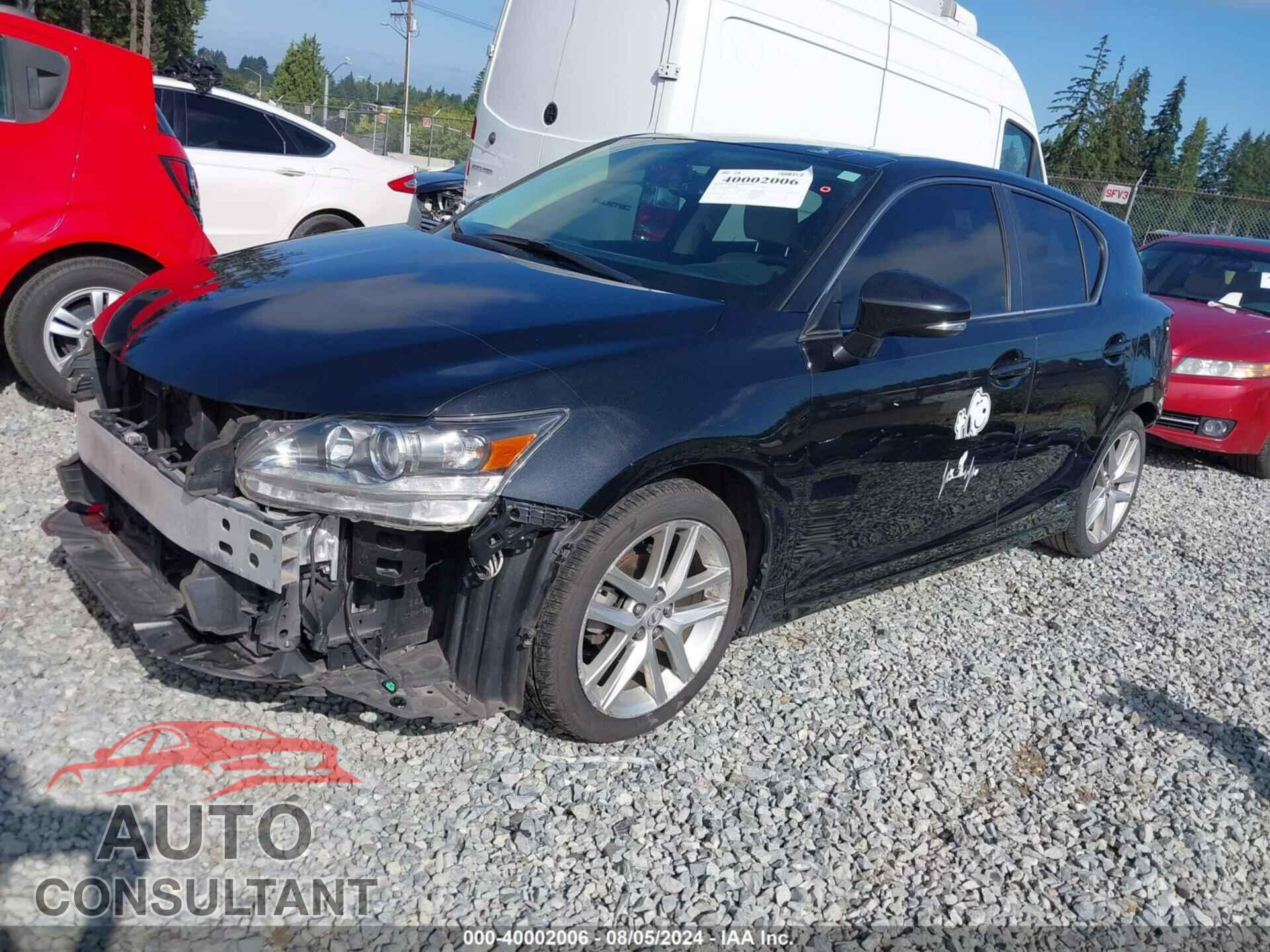 LEXUS CT 200H 2017 - JTHKD5BH5H2287475