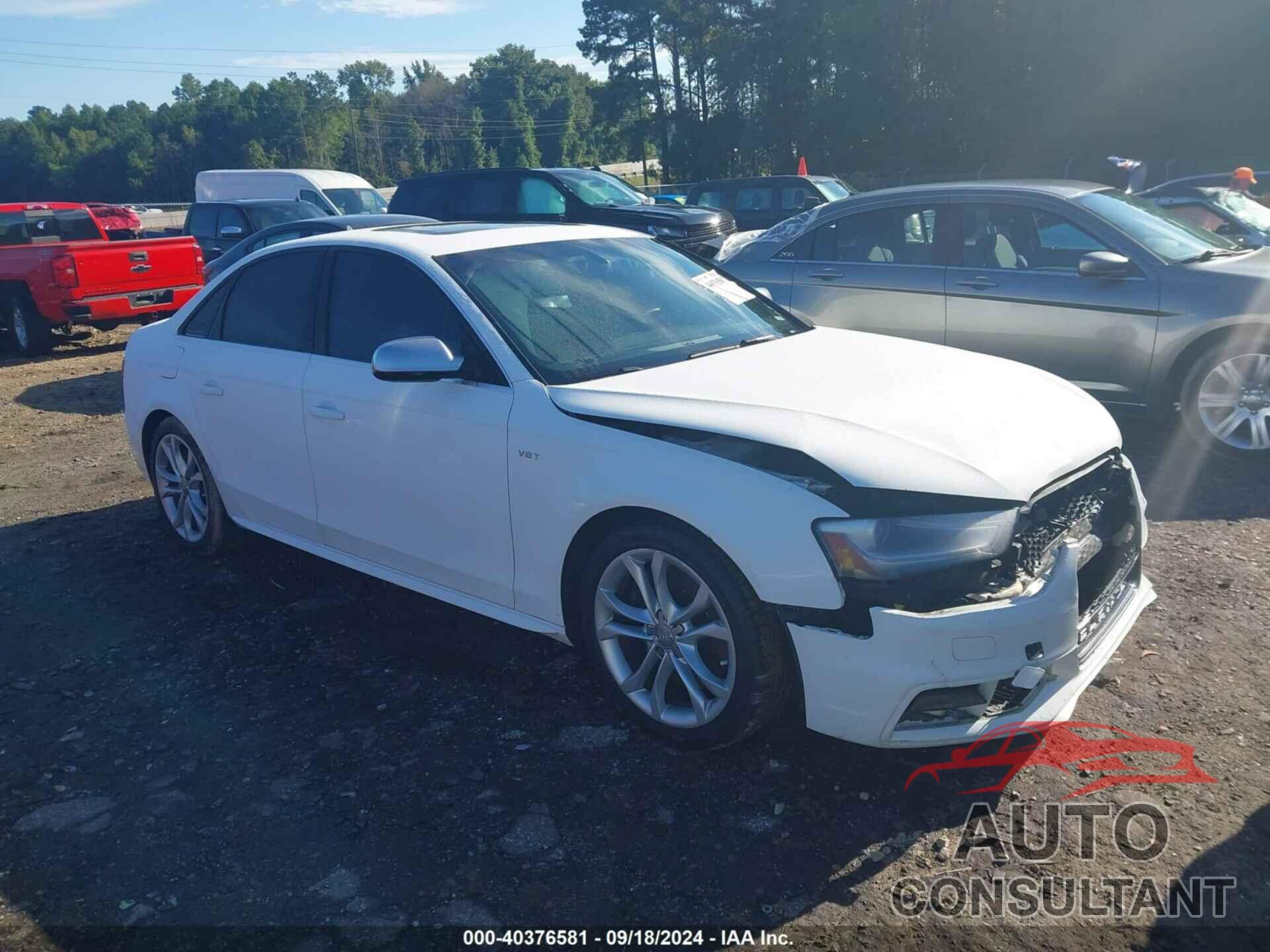 AUDI S4 2014 - WAUBGAFL8EA116718