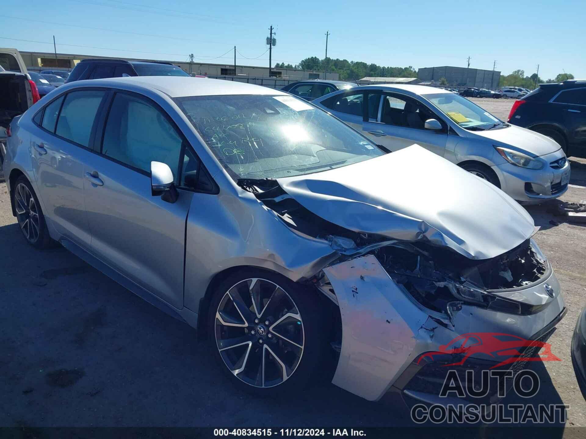TOYOTA COROLLA 2021 - JTDS4MCEXMJ059715