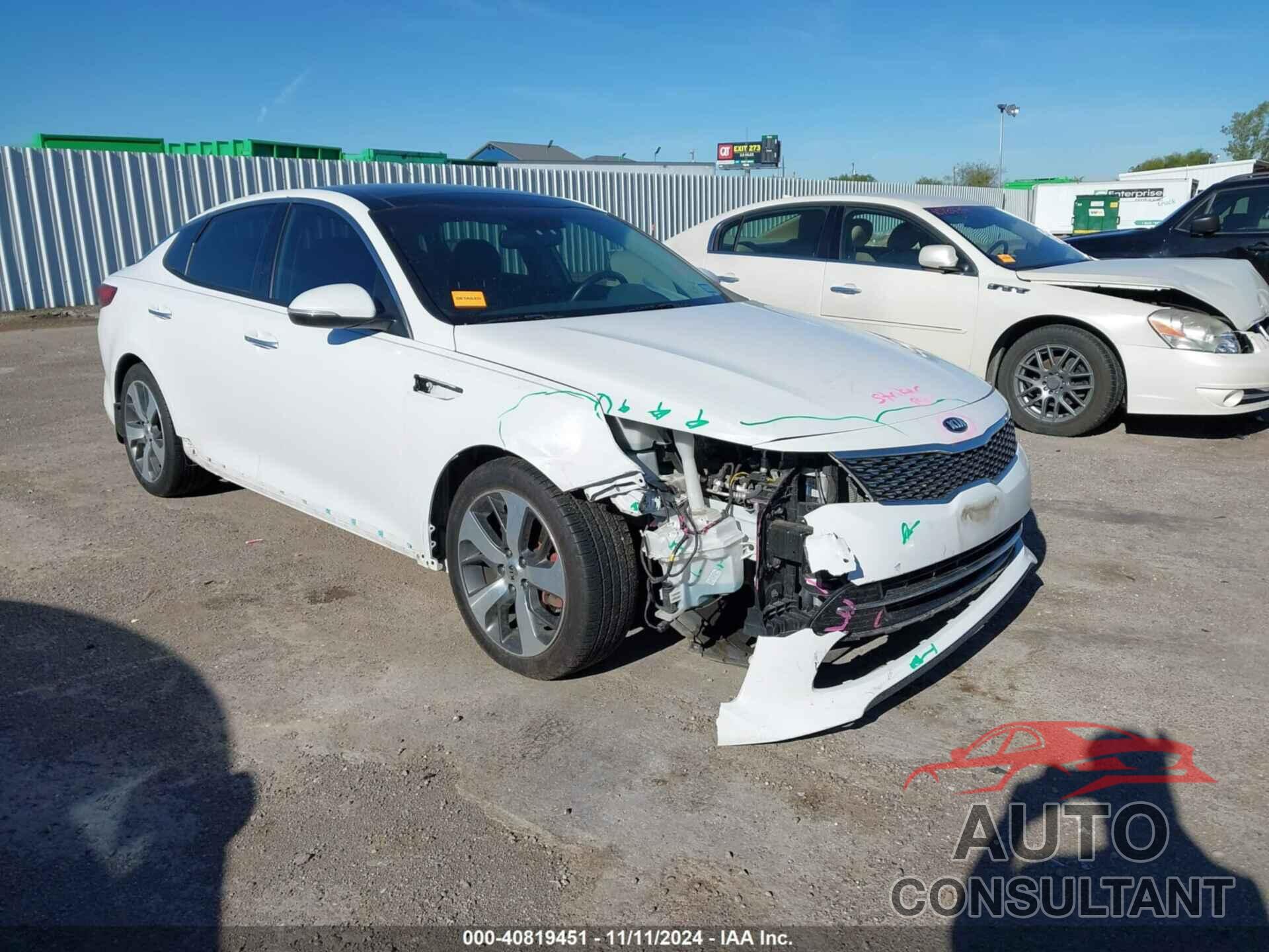 KIA OPTIMA 2018 - 5XXGW4L28JG227972