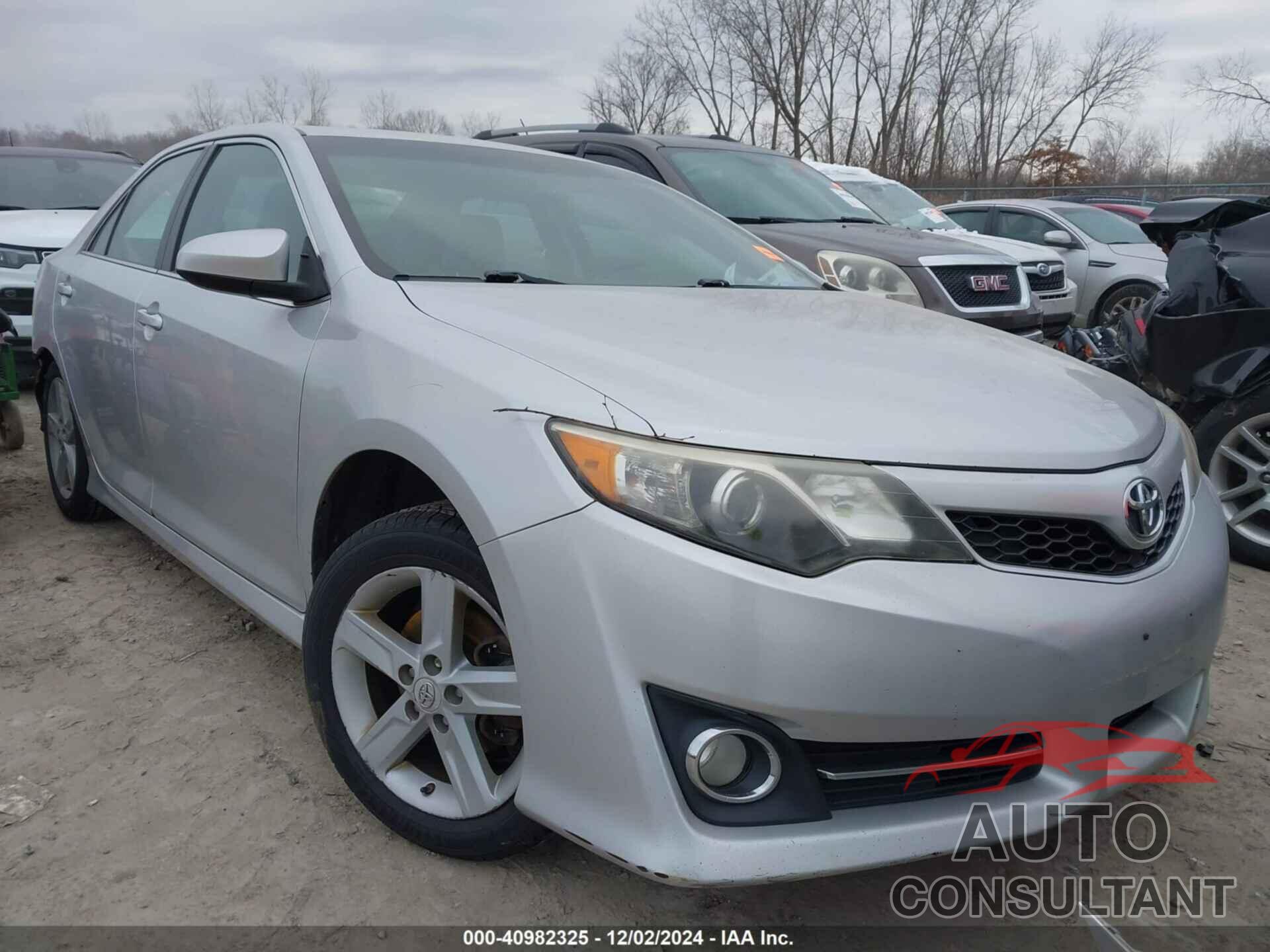 TOYOTA CAMRY 2012 - 4T1BF1FK2CU142543