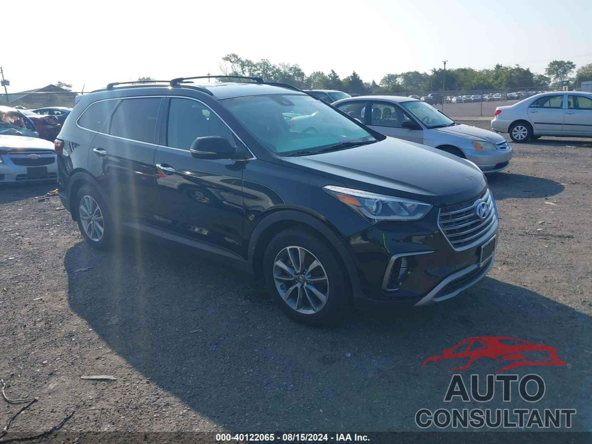 HYUNDAI SANTA FE 2017 - KM8SN4HF5HU244169