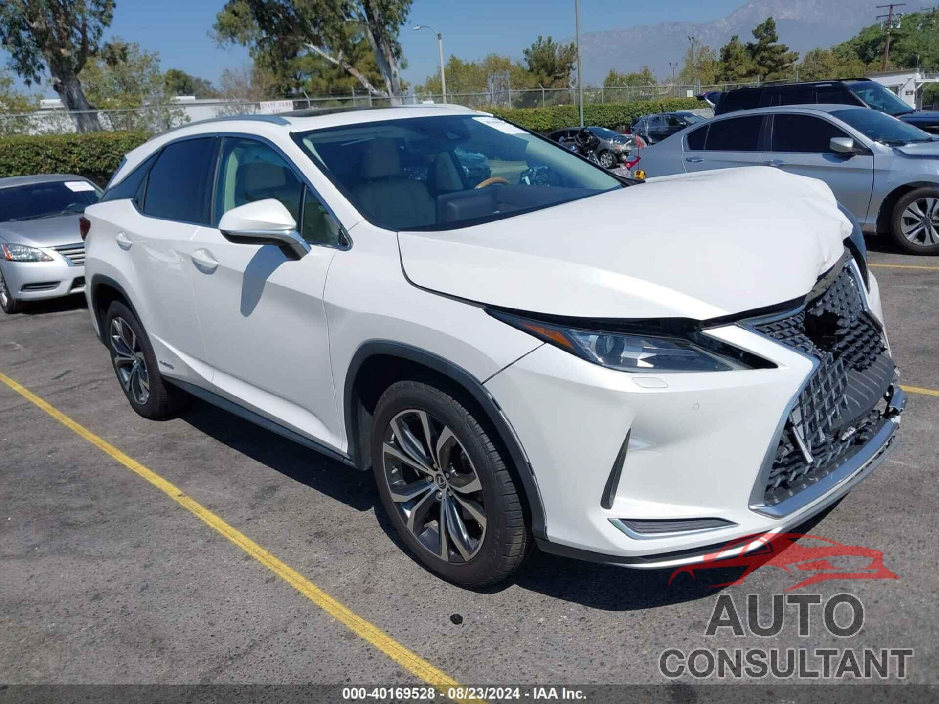 LEXUS RX 450H 2020 - 2T2HGMDA5LC049225