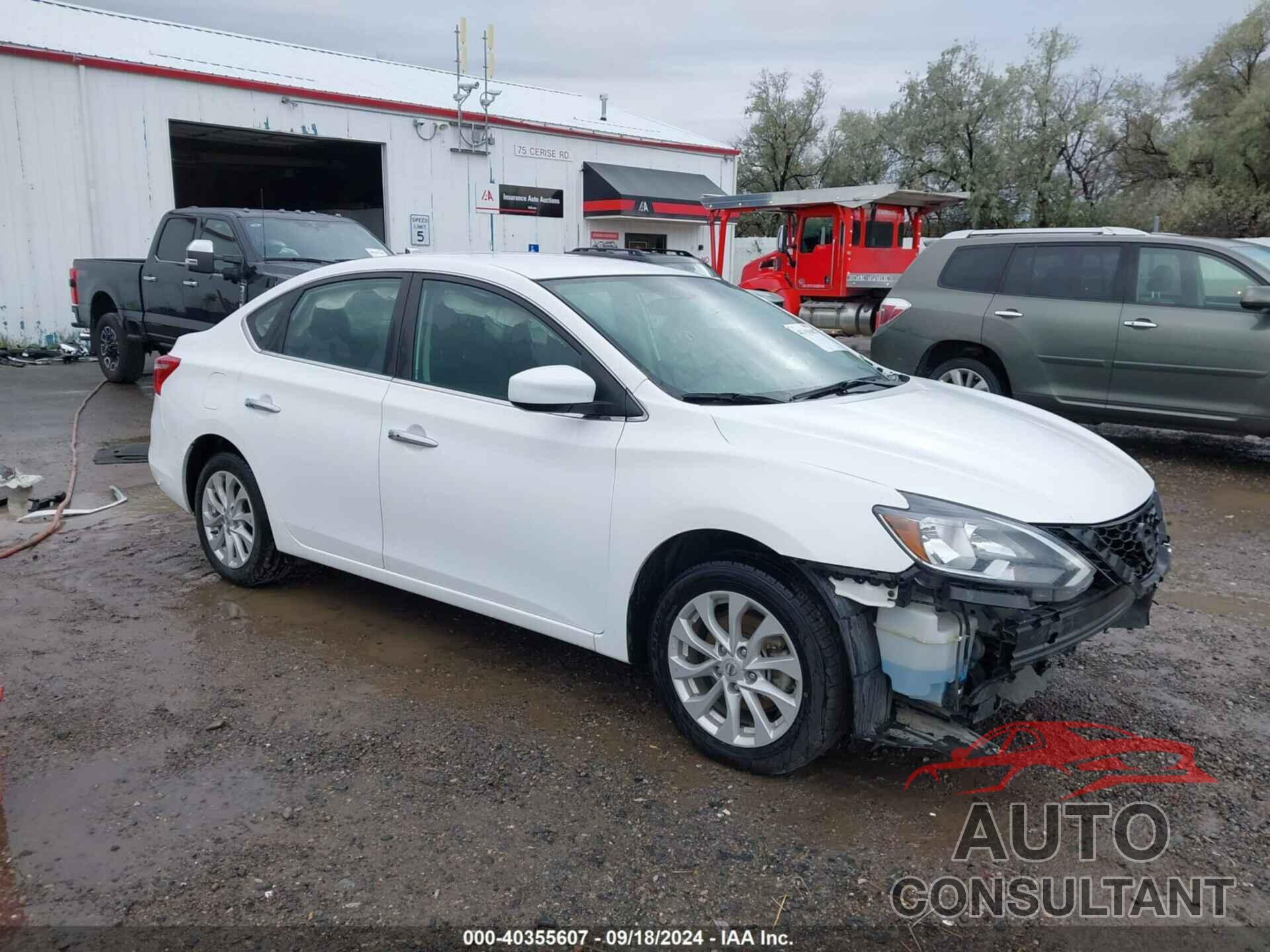NISSAN SENTRA 2019 - 3N1AB7AP2KL618528