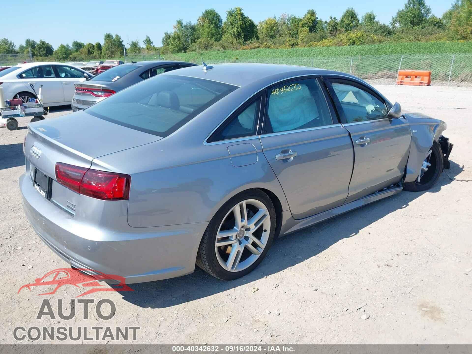 AUDI A6 2016 - WAUGFAFC4GN144164
