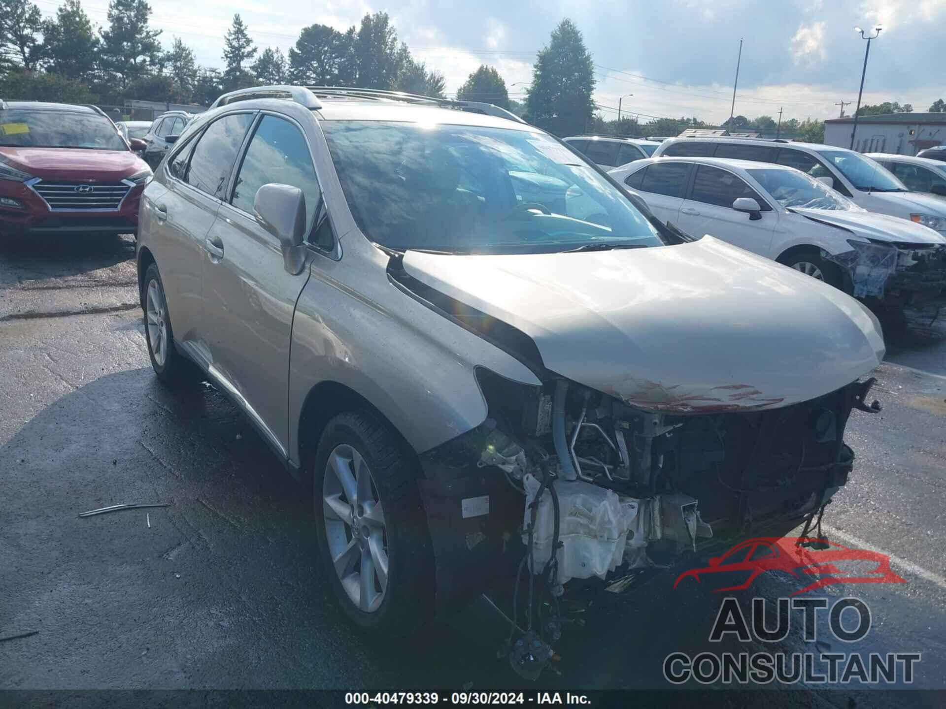 LEXUS RX 350 2011 - 2T2ZK1BAXBC051314