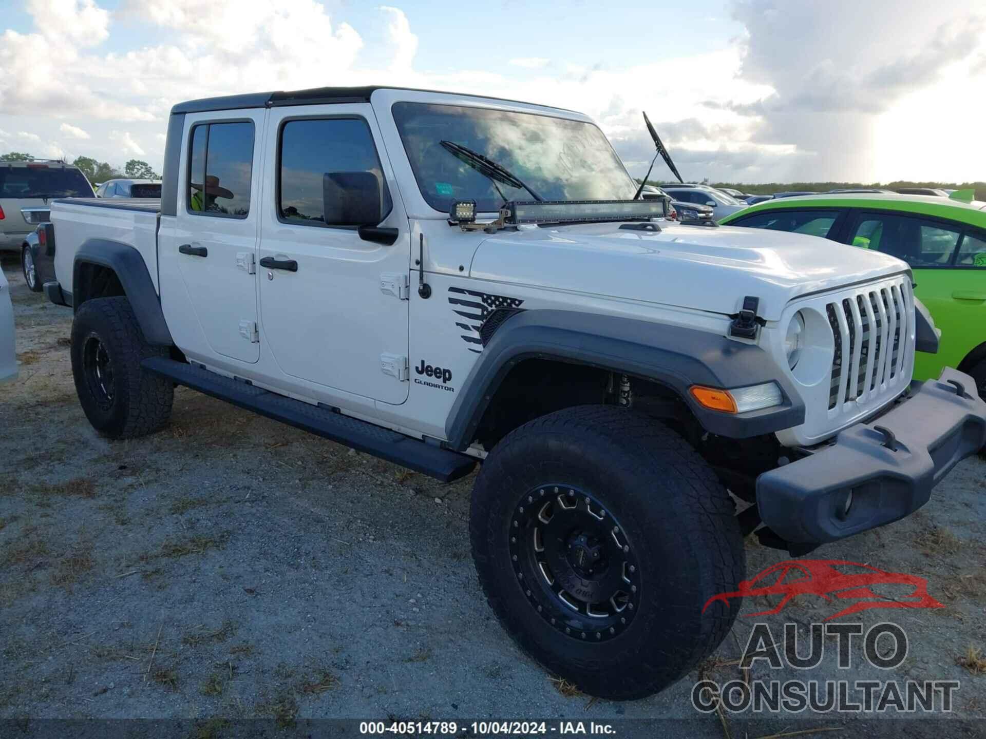 JEEP GLADIATOR 2020 - 1C6HJTAG8LL109426