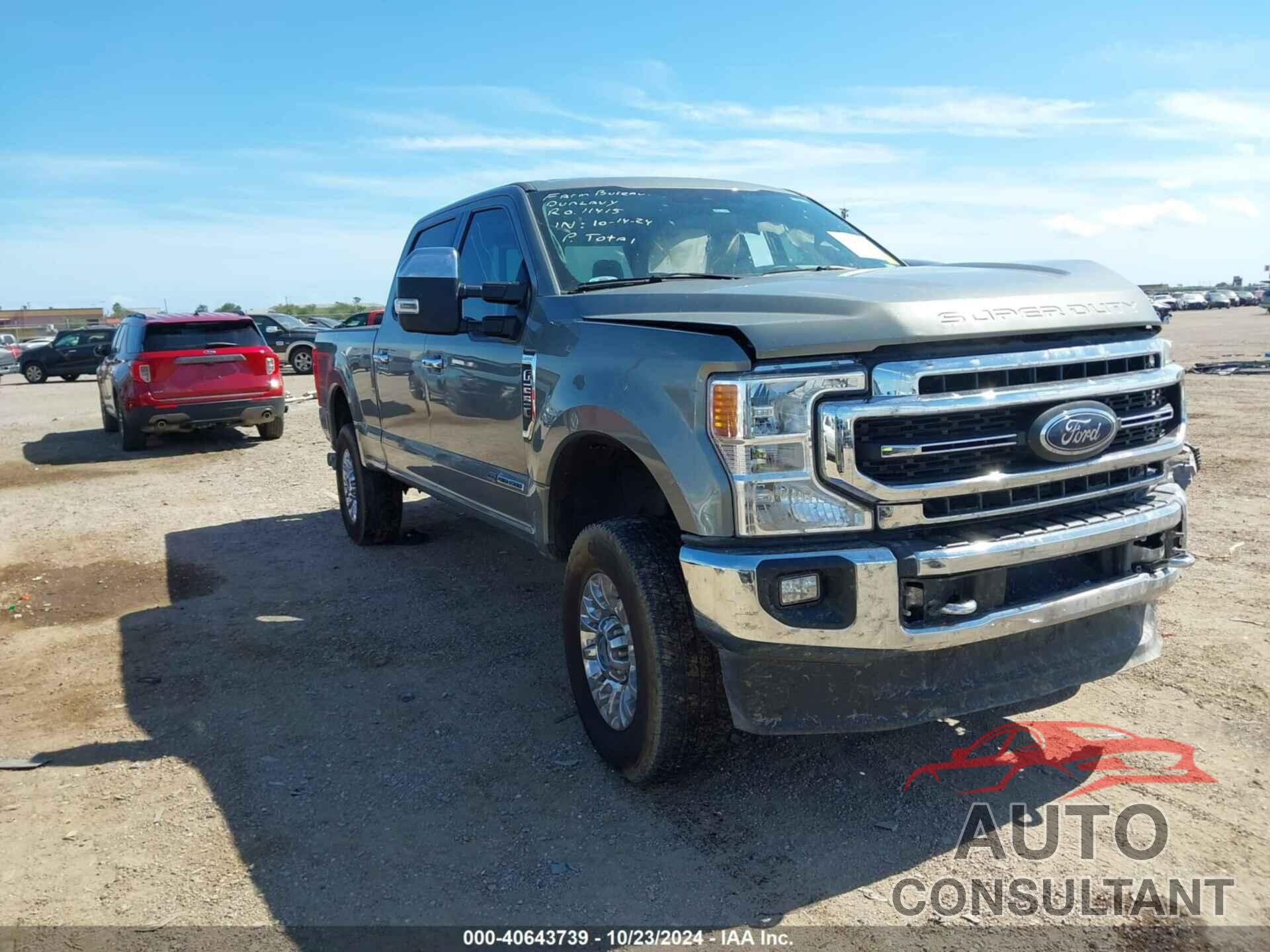 FORD F-250 2020 - 1FT7W2BT4LEE18424