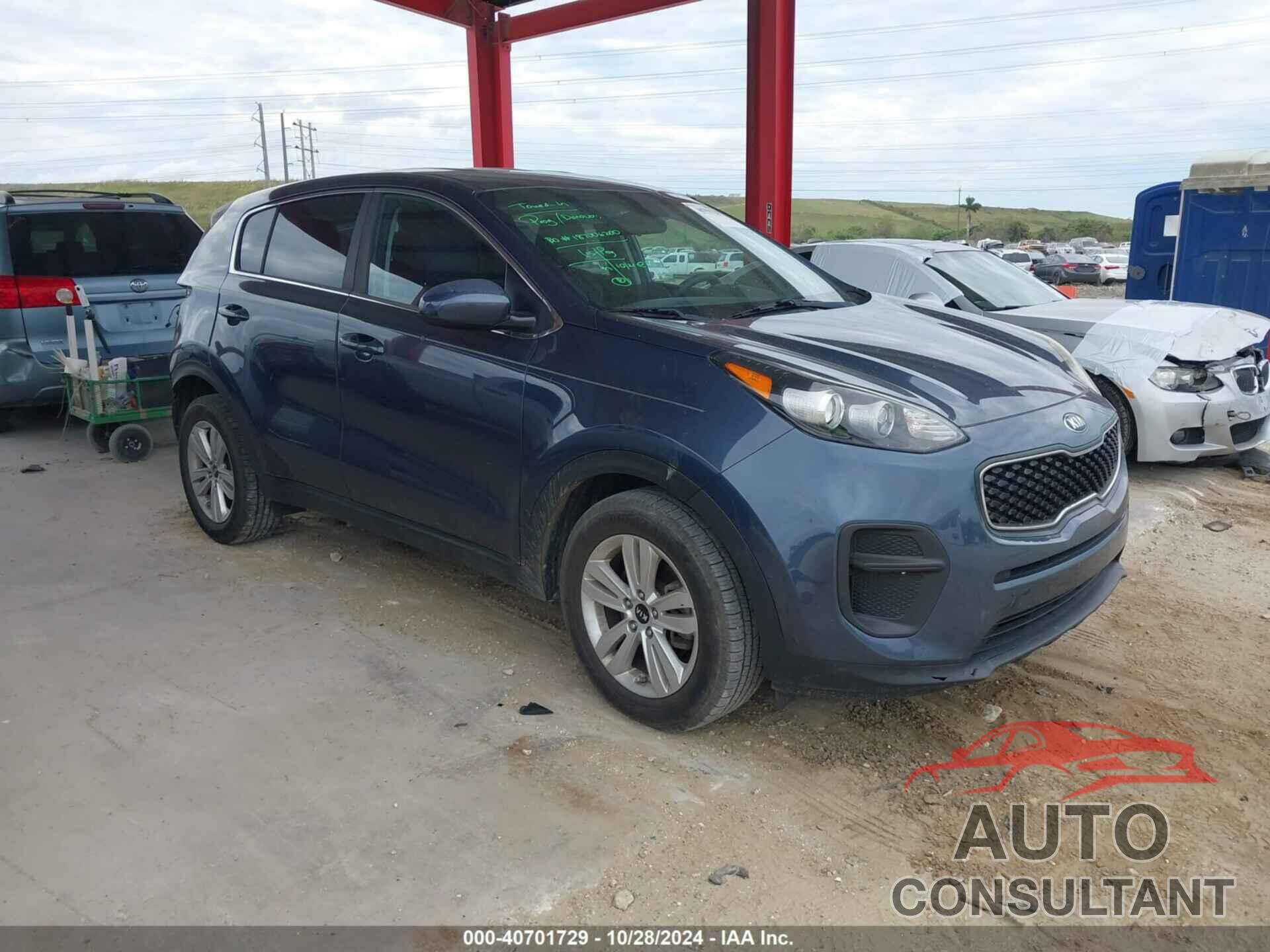 KIA SPORTAGE 2018 - KNDPM3AC6J7490045