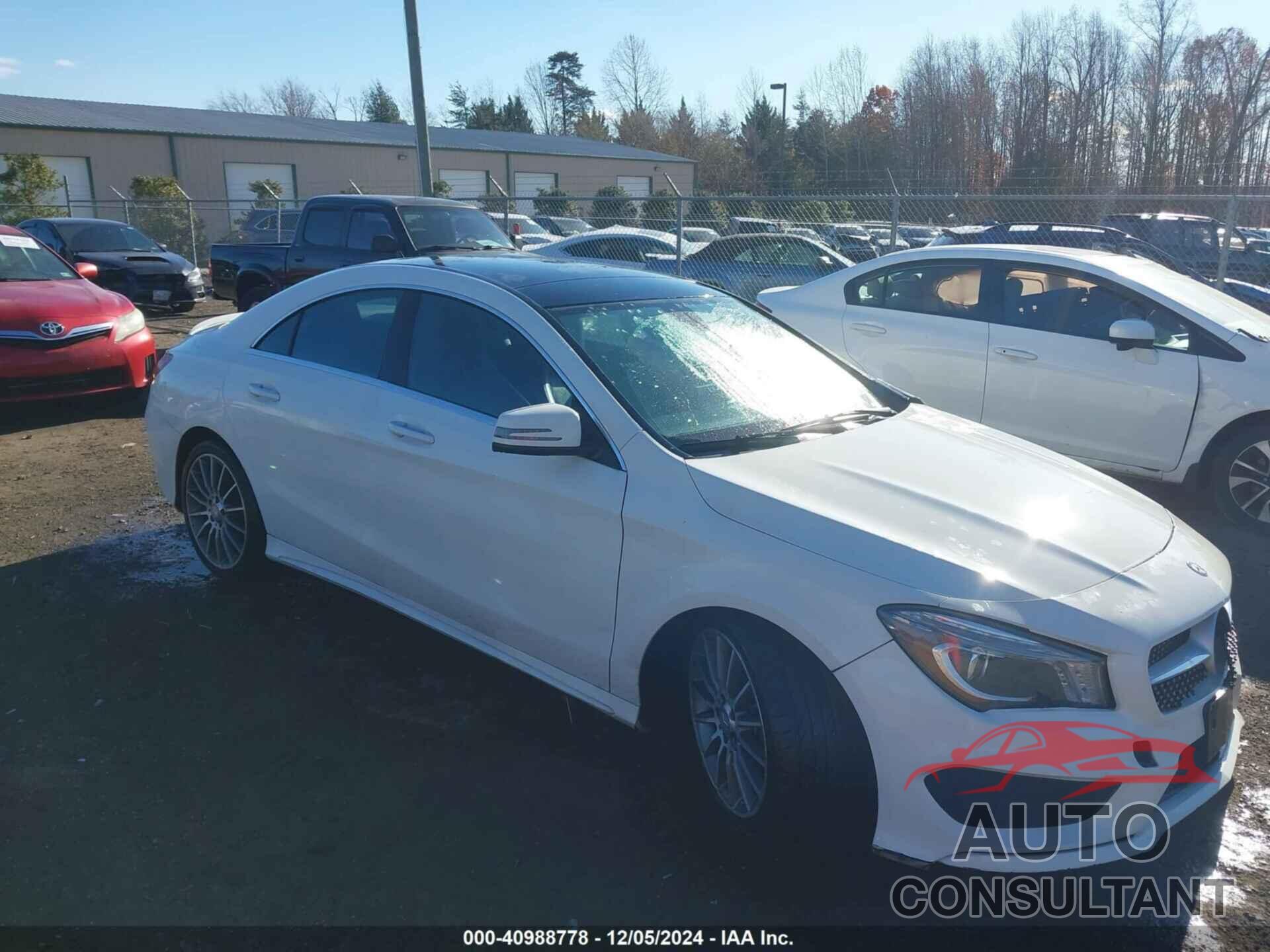 MERCEDES-BENZ CLA 250 2016 - WDDSJ4EB0GN307033