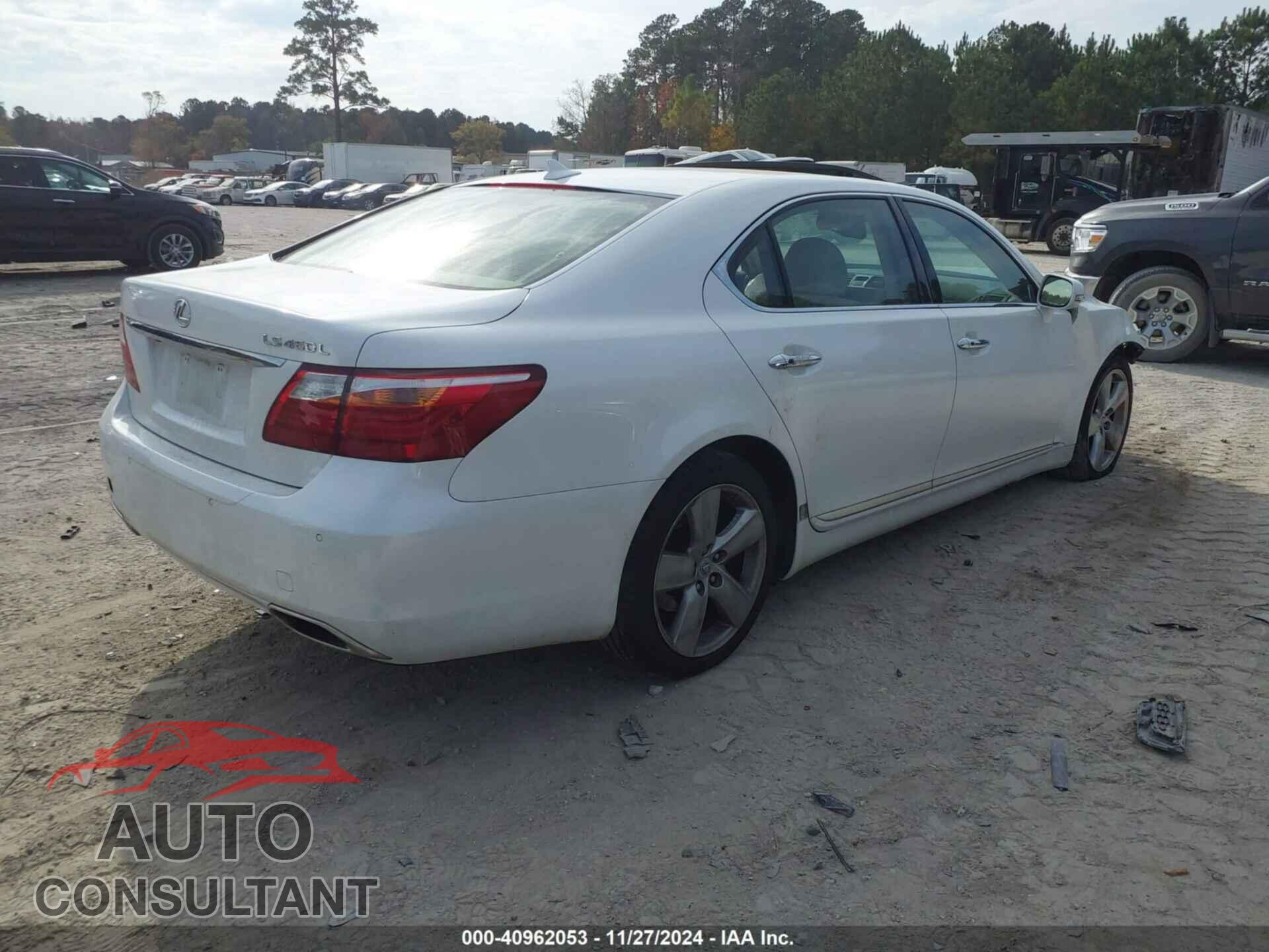 LEXUS LS 460 2012 - JTHGL5EF1C5046586