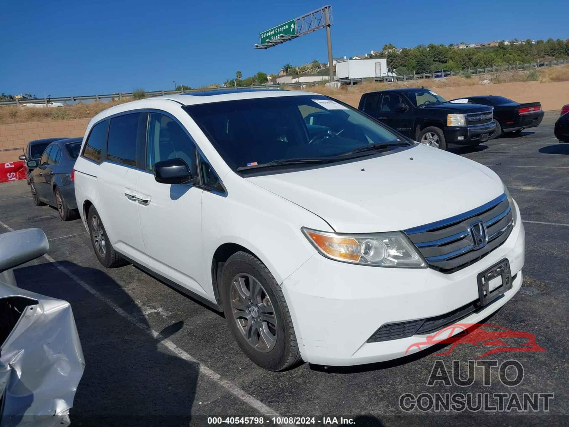 HONDA ODYSSEY 2012 - 5FNRL5H63CB037912