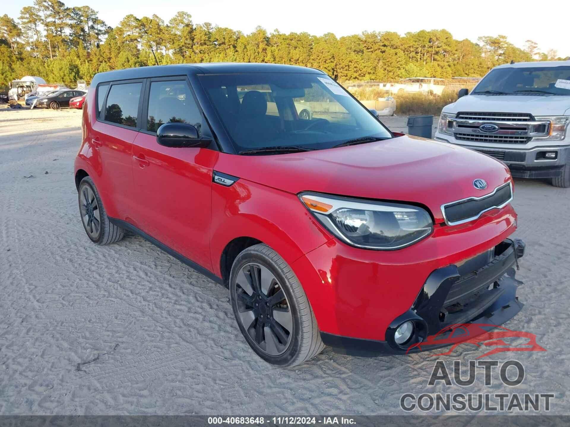 KIA SOUL 2016 - KNDJP3A53G7319549