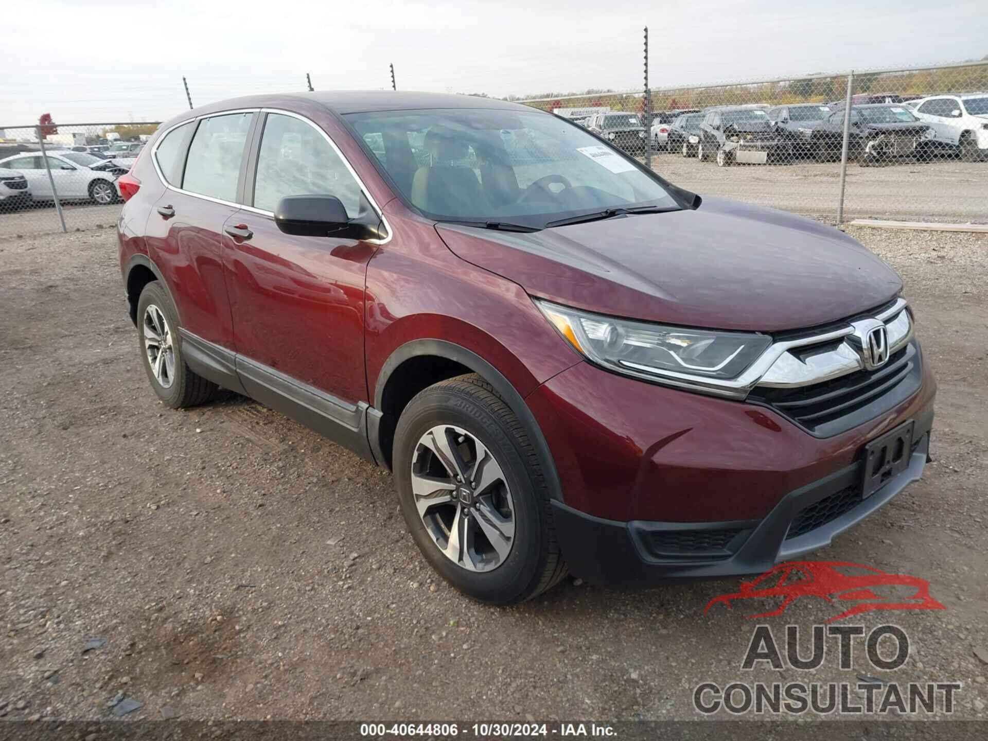 HONDA CR-V 2019 - 2HKRW6H38KH208091