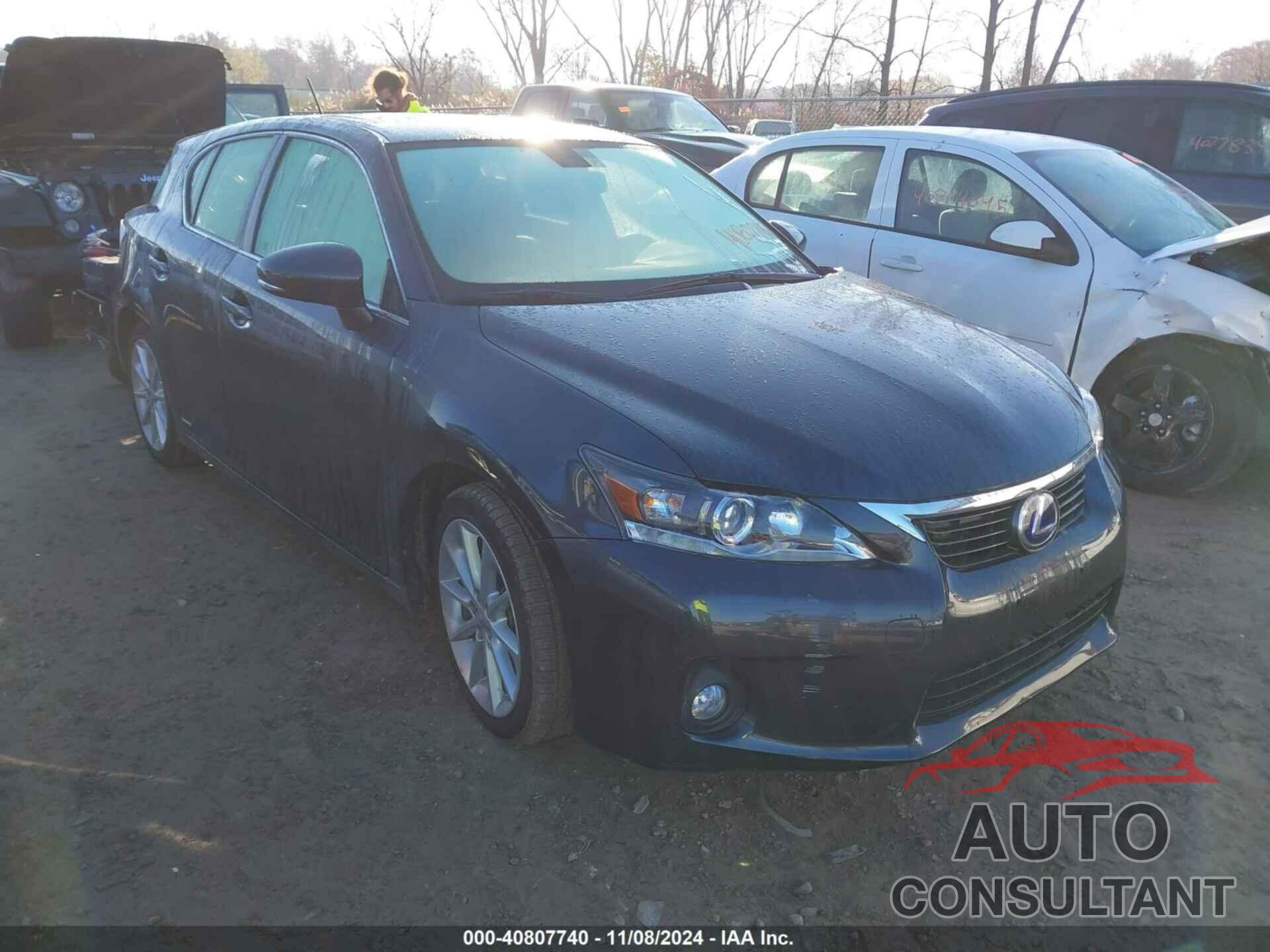 LEXUS CT 200H 2011 - JTHKD5BH4B2039953